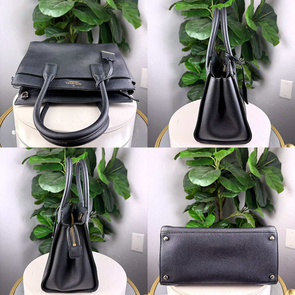 Authentic Kate Spade New York Cameron Street Small Candace Satchel Charcoal Gray - 06_extra.jpg