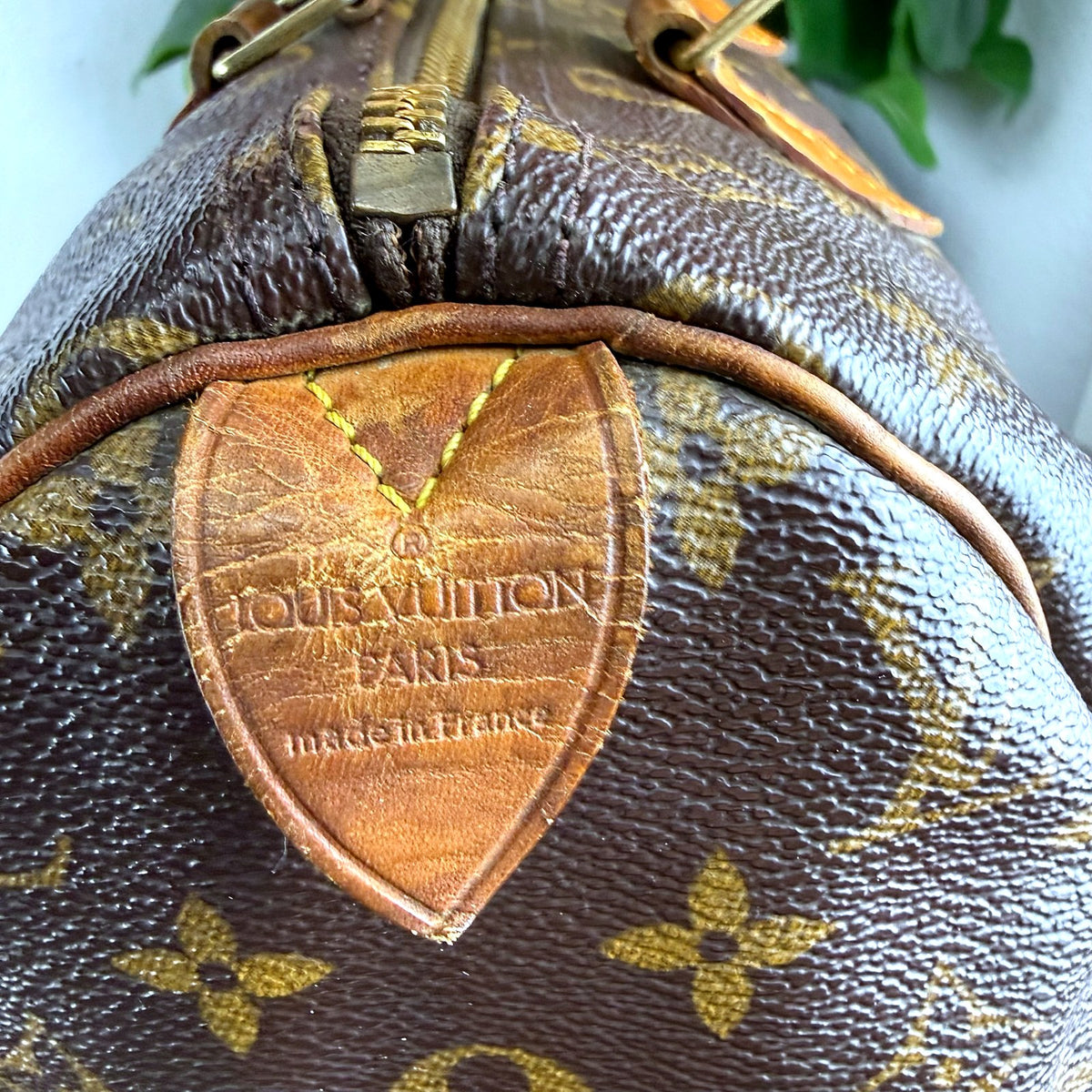 Authentic Louis Vuitton Speedy 30 Monogram Canvas Handbag - 03_photo.jpg