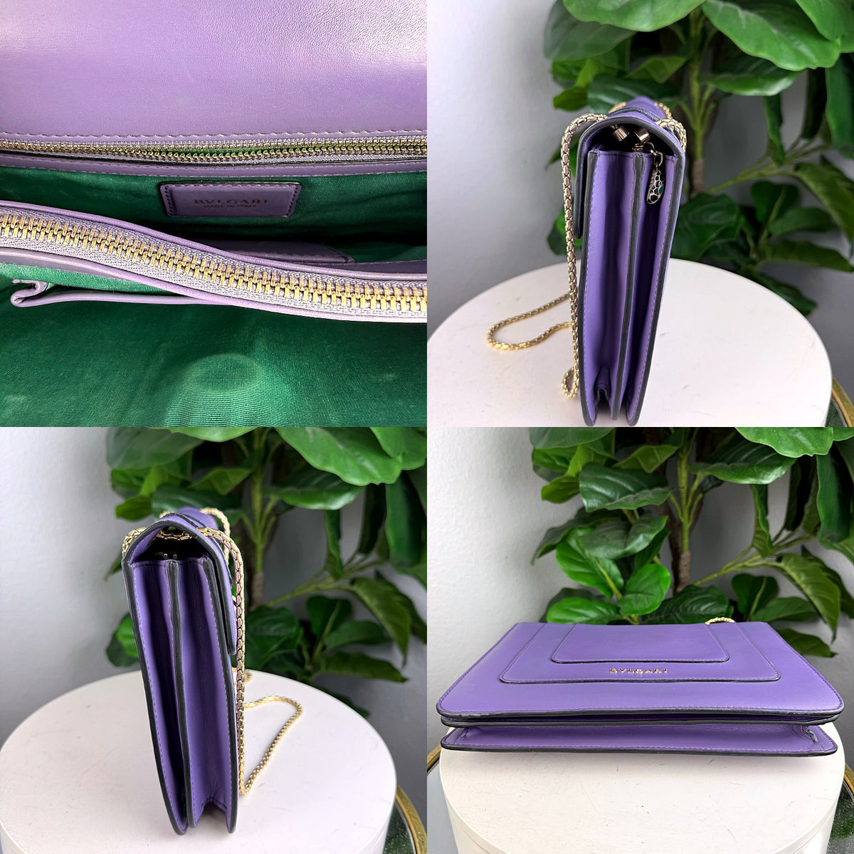 Authentic Bvlgari Serpenti Forever Medium Flap Bag Purple Leather Gold Chain - 04_extra.jpg
