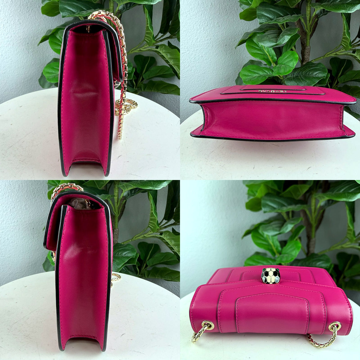 Authentic Bulgari Serpenti Forever Flap Bag Pink Leather with Snake Head Closure - 05_extra.jpg