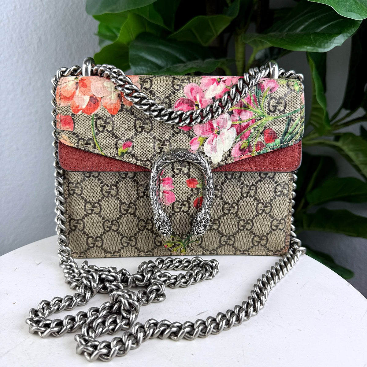 Authentic Gucci Dionysus GG Blooms Super Mini Bag Pink - 01_photo.jpg