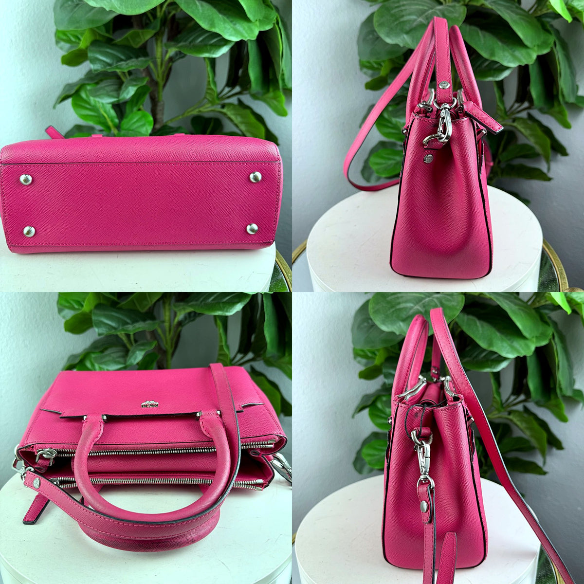 Authentic MCM Milla Mini Tote Saffiano Leather Pink - 05_extra.jpg