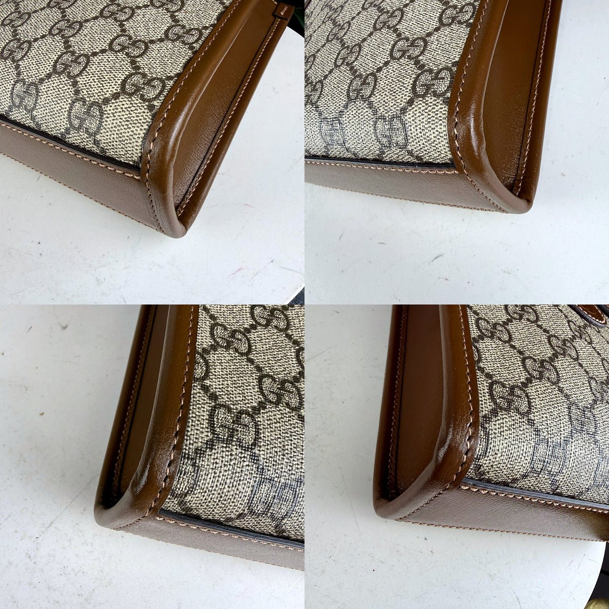 Authentic Gucci Ophidia GG Supreme Mini Top Handle Tote Bag - 03_corners.jpg