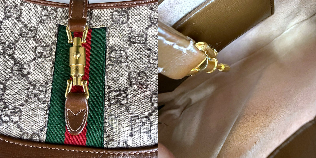 Authentic Gucci Jackie 1961 Small Shoulder Bag GG Canvas Brown Leather - 04_inside.jpg