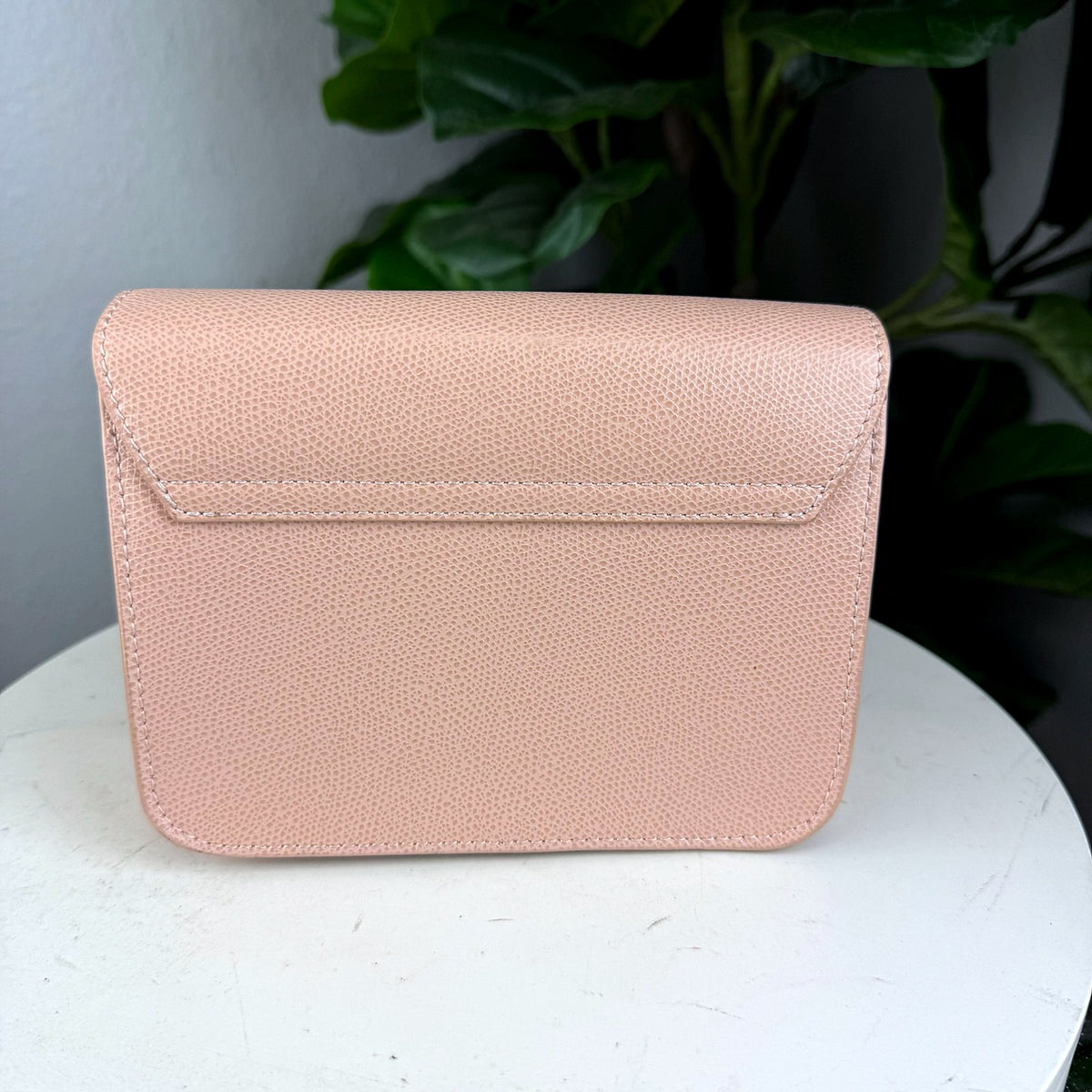 Authentic Furla Metropolis Mini Crossbody Bag Pink Leather Gold Hardware - 02_photo.jpg