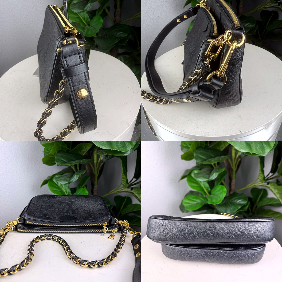 Authentic Louis Vuitton Multi Pochette Accessoires Noir Black Monogram Empreinte - 05_extra.jpg