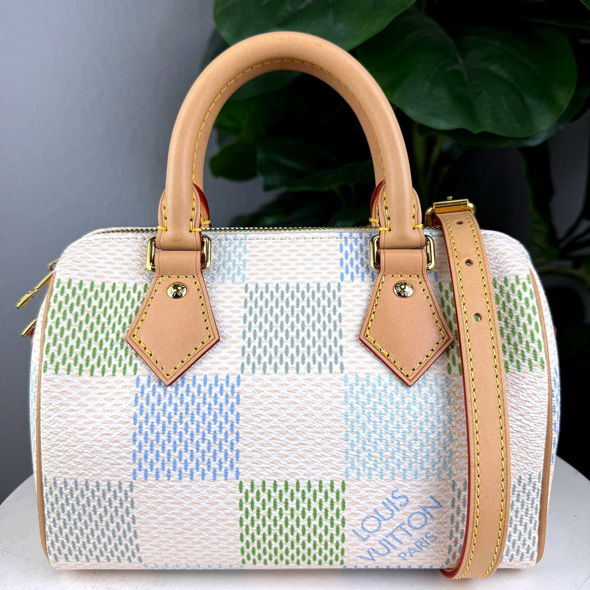 Authentic Louis Vuitton Damier Azur Tahitienne Speedy Bandouliere 25 - 01_photo.jpg