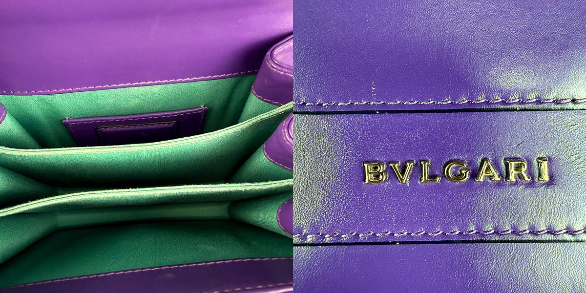 Authentic Bvlgari Serpenti Forever Purple Leather Top Handle Bag - 04_inside.jpg