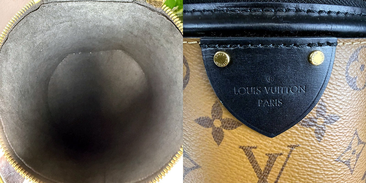 Authentic Louis Vuitton Reverse Monogram Cannes Beauty Case Black - 04_inside.jpg