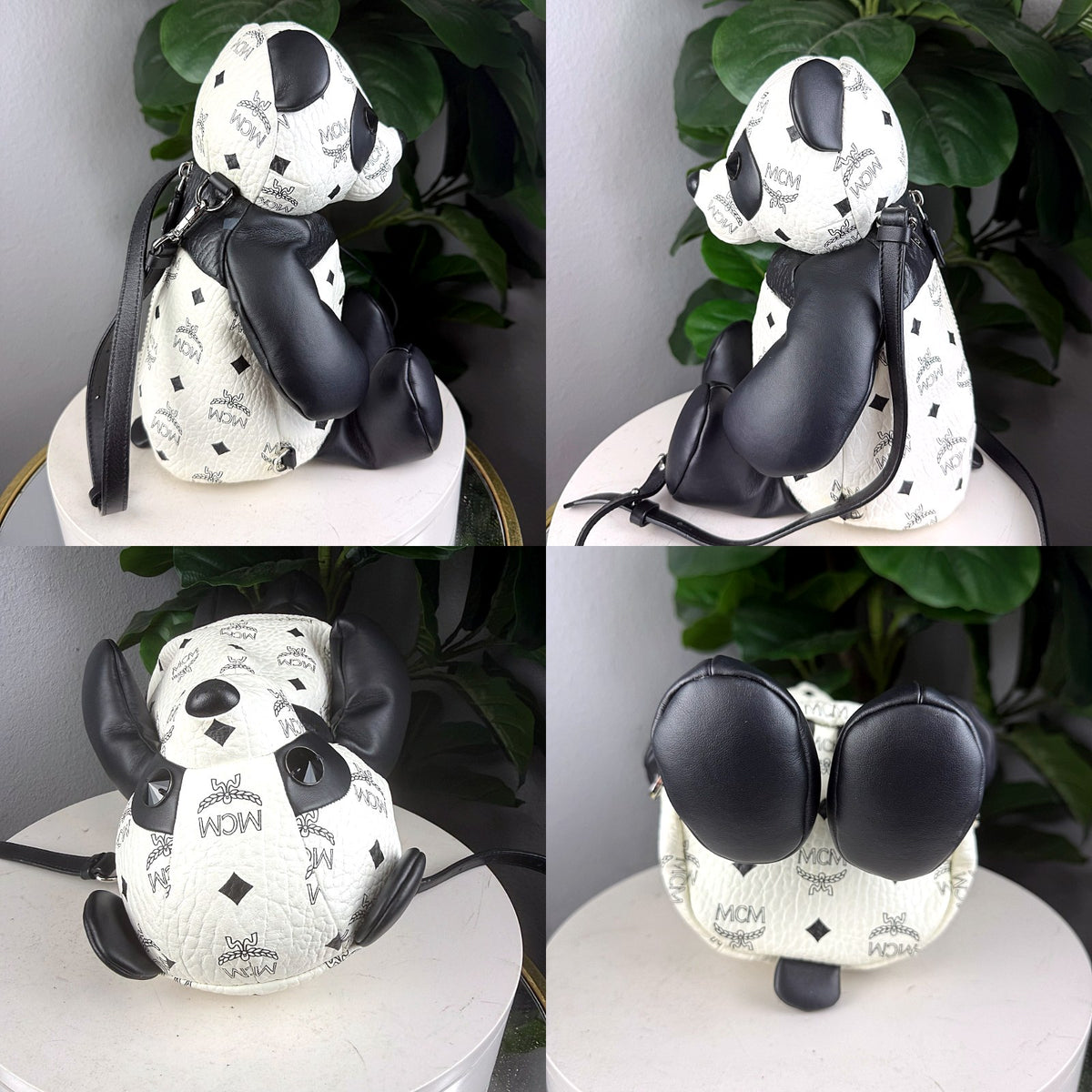 Authentic MCM Panda Visetos Backpack White Black Leather - 05_extra.jpg