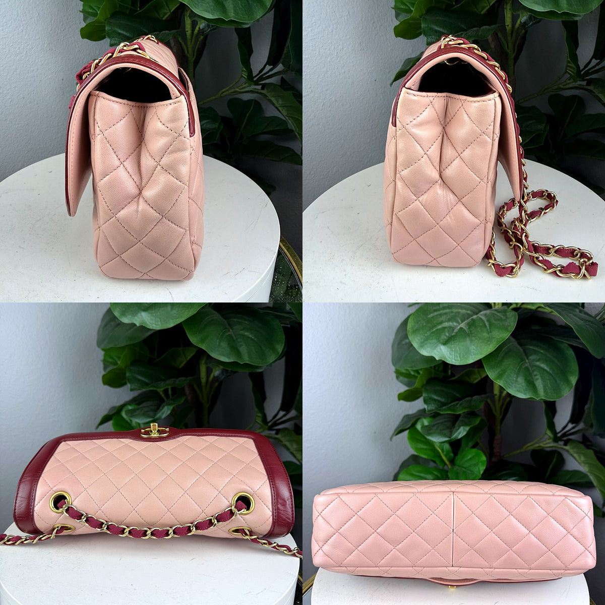 Authentic Chanel Trendy CC Flap Bag Pink Burgundy Quilted Lambskin - 05_extra.jpg