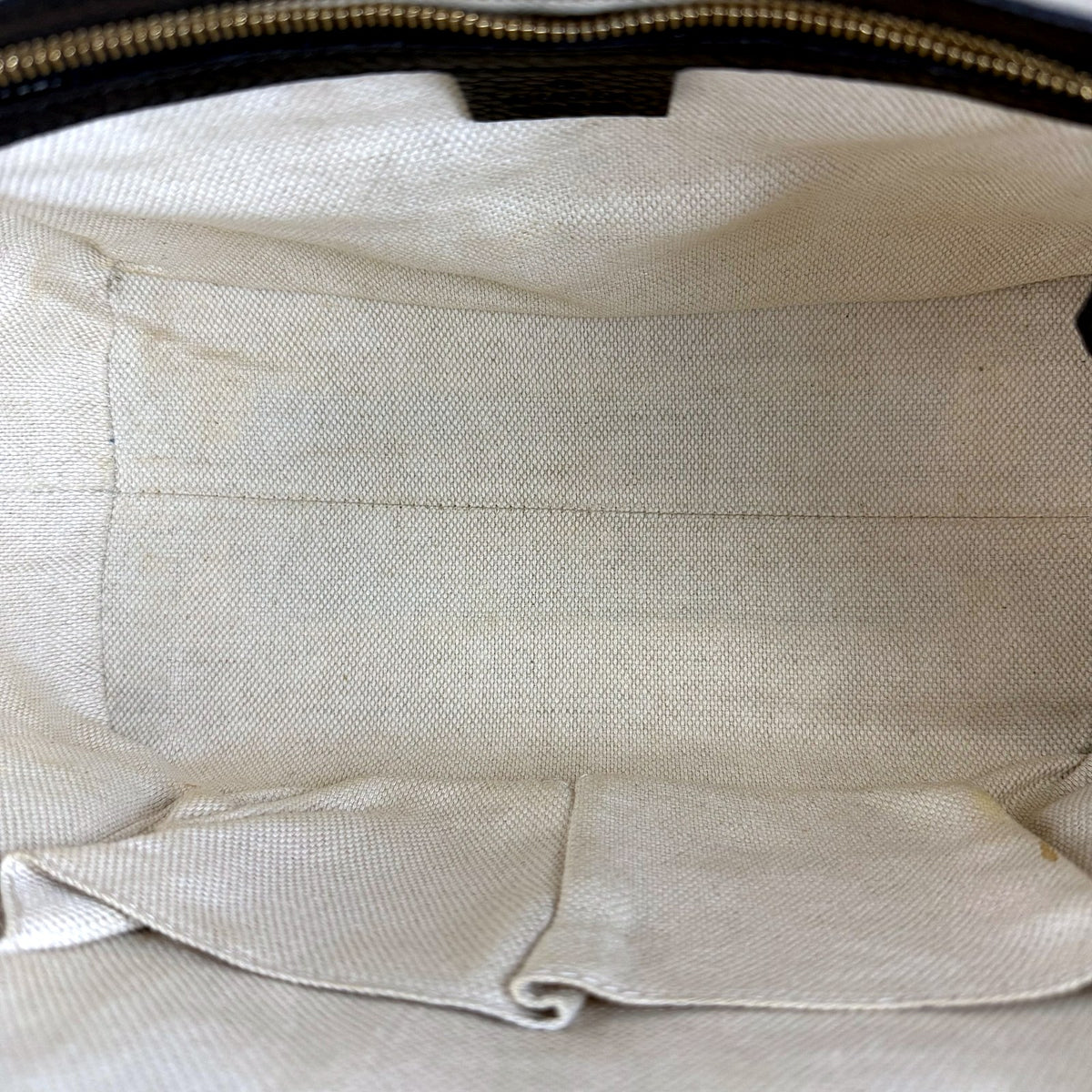 Authentic Gucci Soho Medium Leather Tote Bag Black with Shoulder Strap - 04_inside.jpg