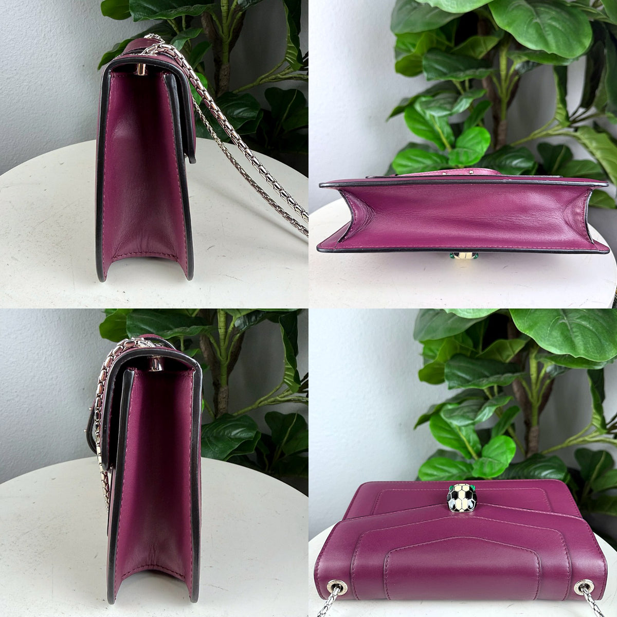 Authentic Bvlgari Serpenti Forever Flap Bag Mauve Leather with Chain - 05_extra.jpg