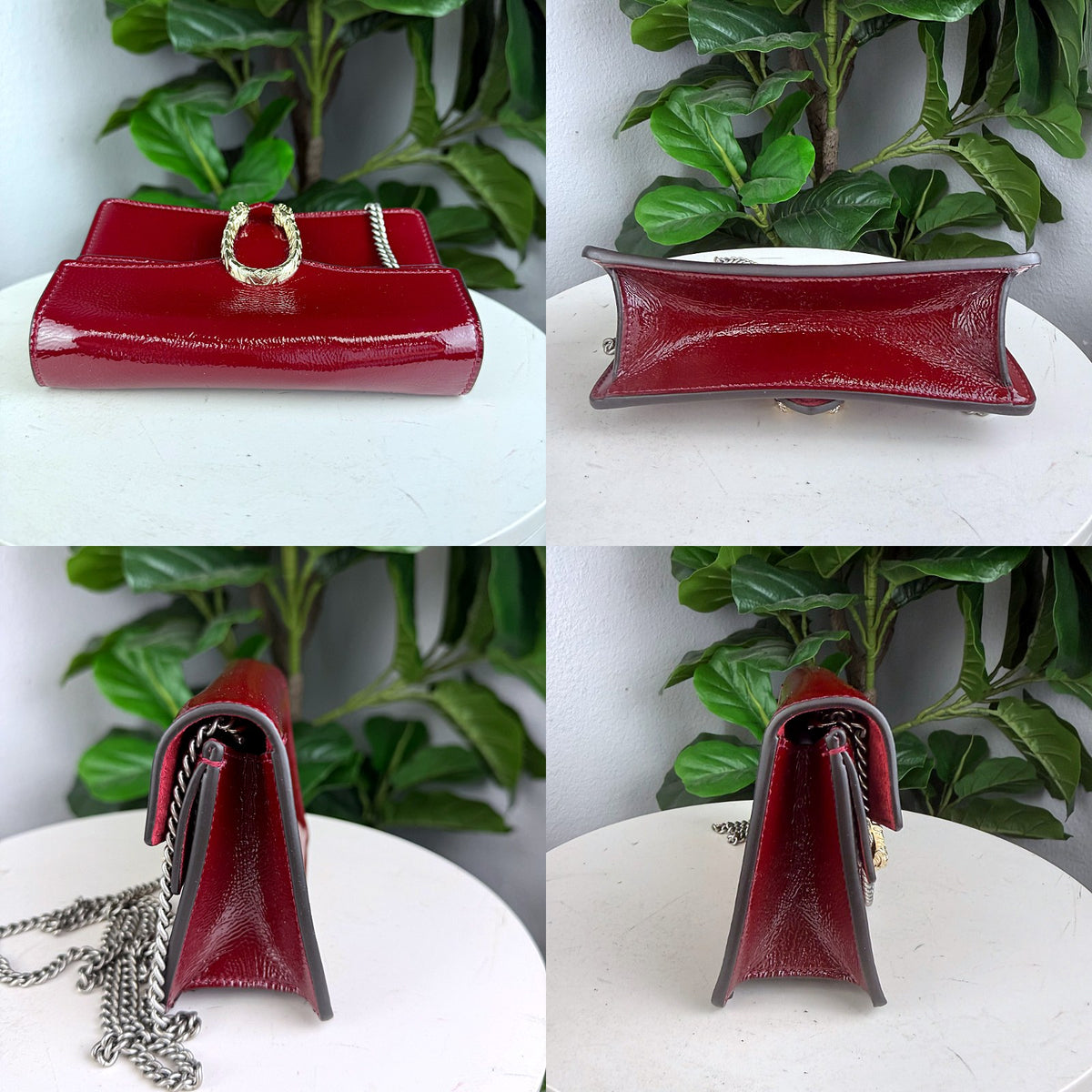 Authentic Gucci Dionysus Super Mini Red Patent Leather Chain Bag - 05_extra.jpg
