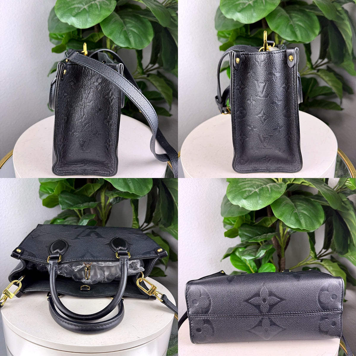 Authentic Louis Vuitton OnTheGo PM Black Empreinte Leather Tote Bag - 05_extra.jpg