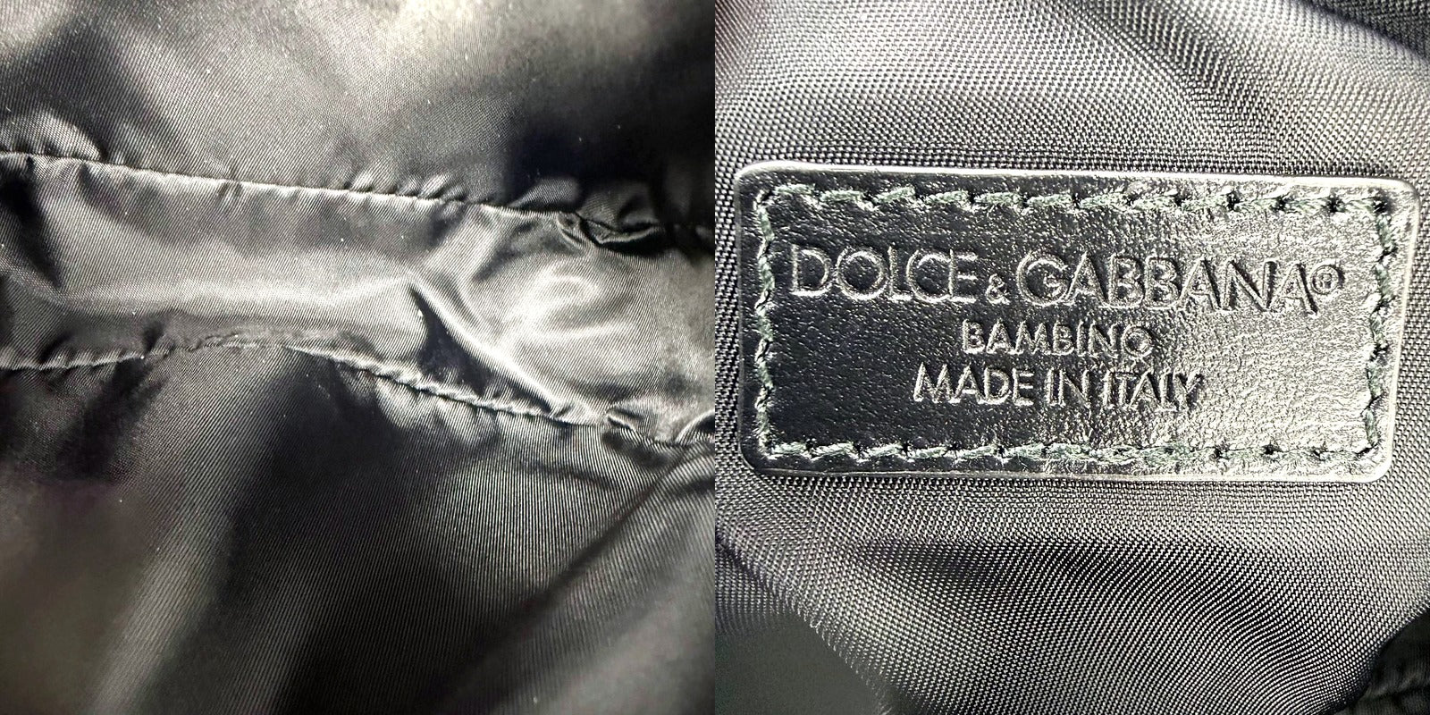 Dolce and Gabbana Black Leather Logo Camera Bag