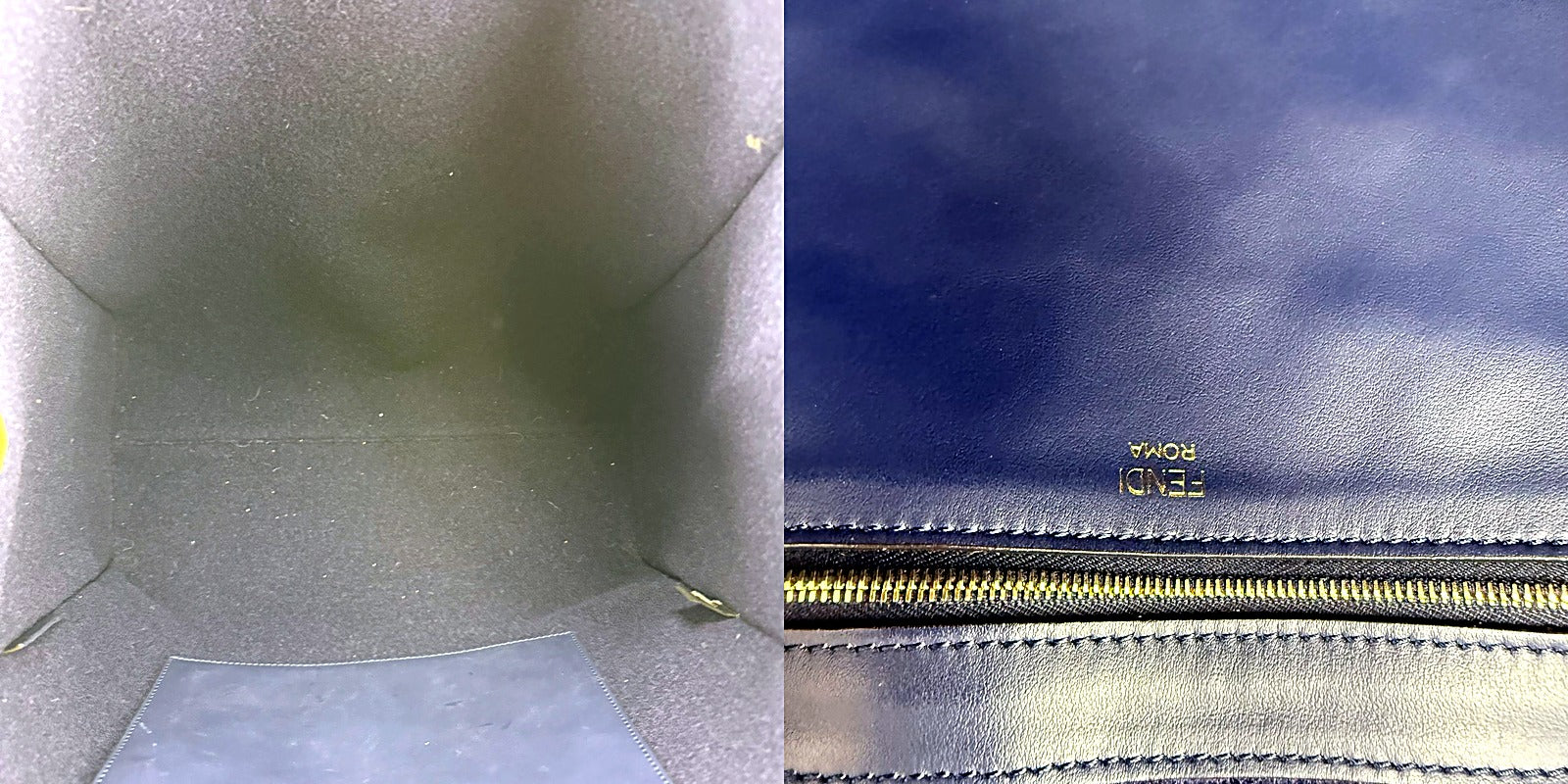 Fendi x FILA FENDI ROMA Zucca jacquard tote pair view