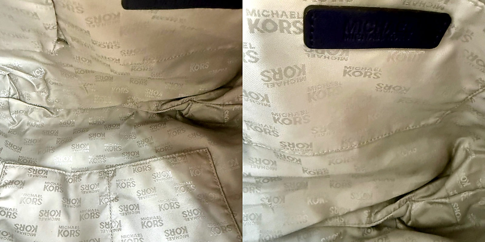 Authentic Michael Kors Purple Pebbled Leather Hobo Bag