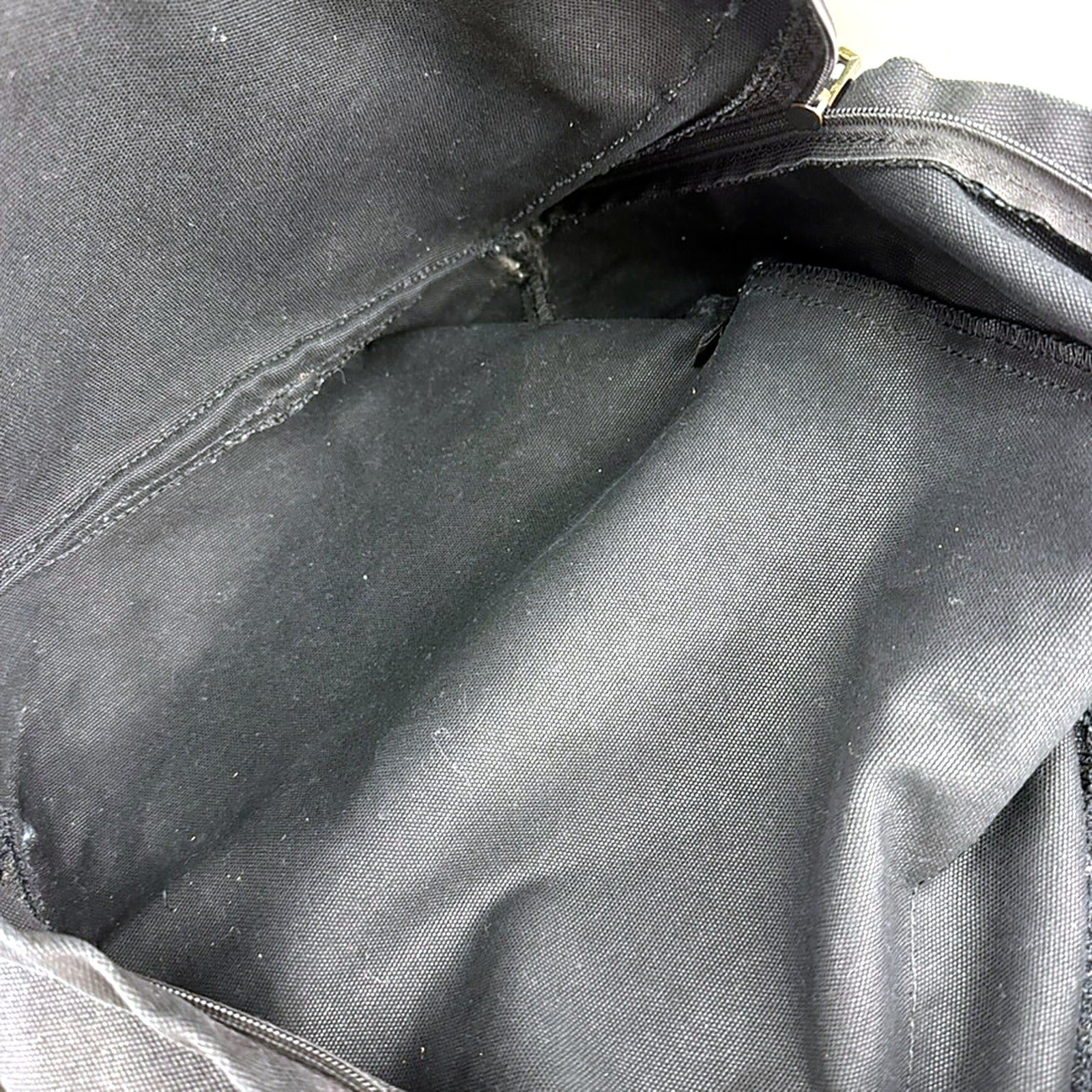 Authentic Marc Jacobs Black Canvas Backpack - single