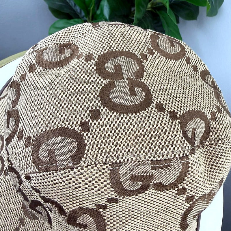 Gucci GG monogram canvas crown detail