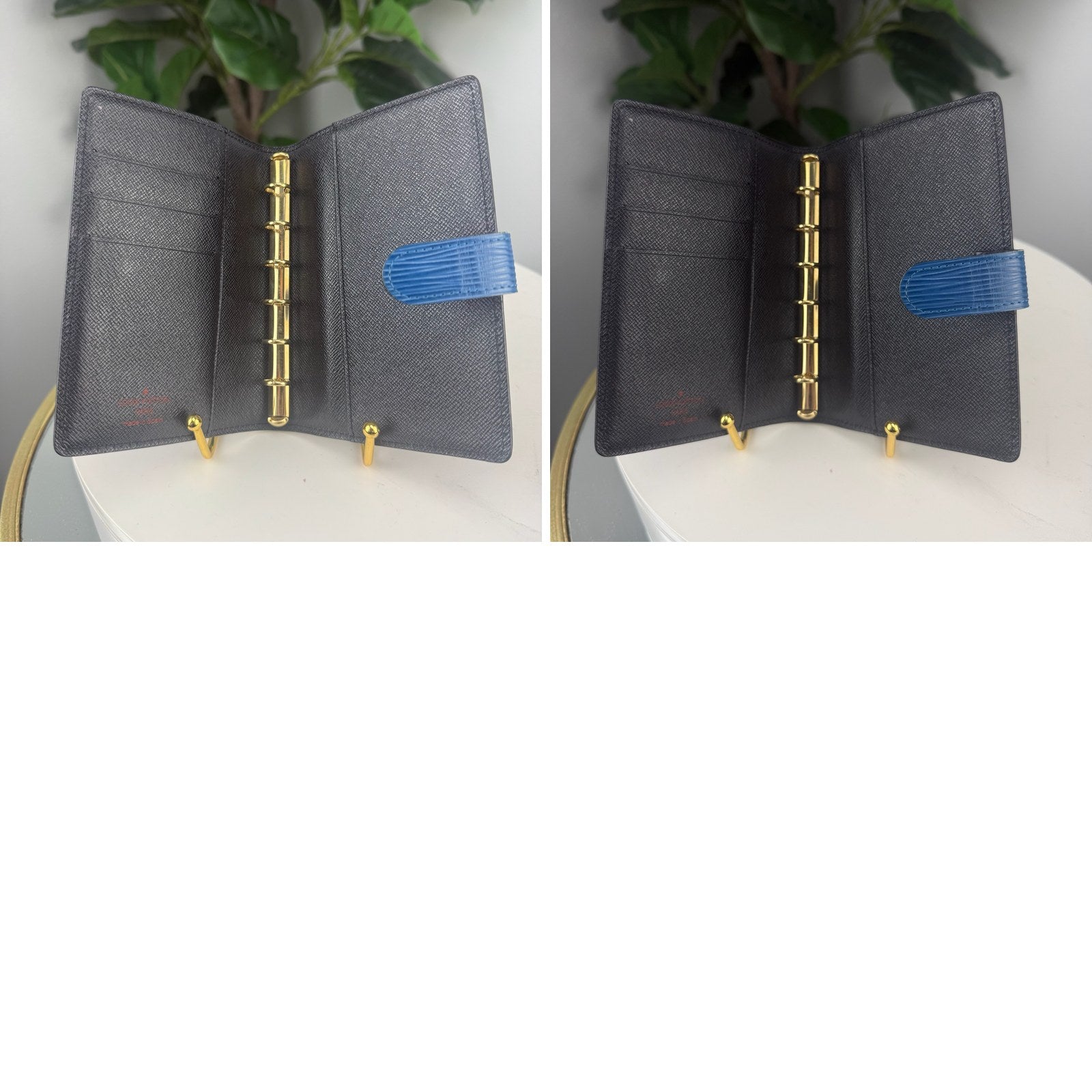 Interior - ring binder and card slots