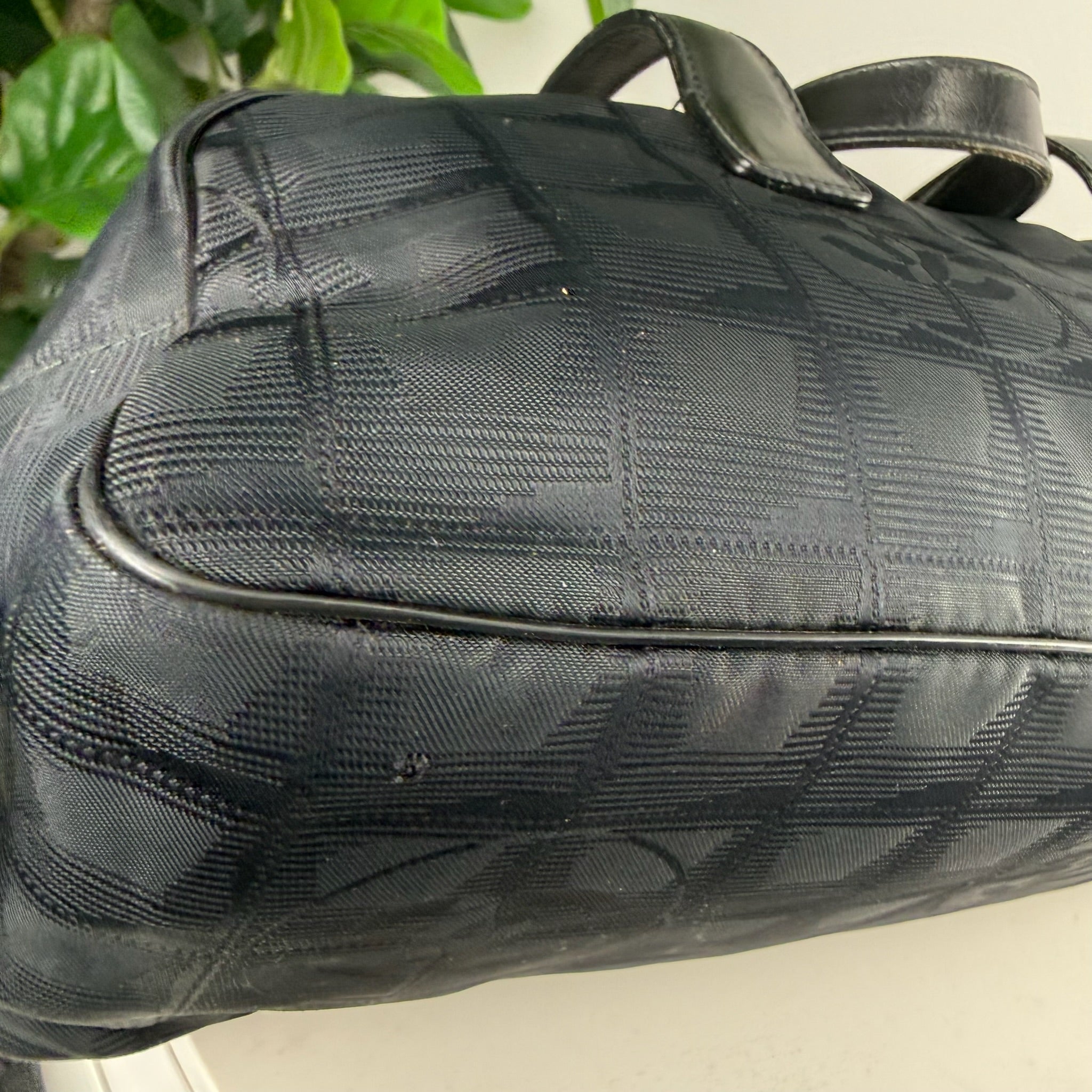 Chanel New Travel Line Nylon Bowling Bag