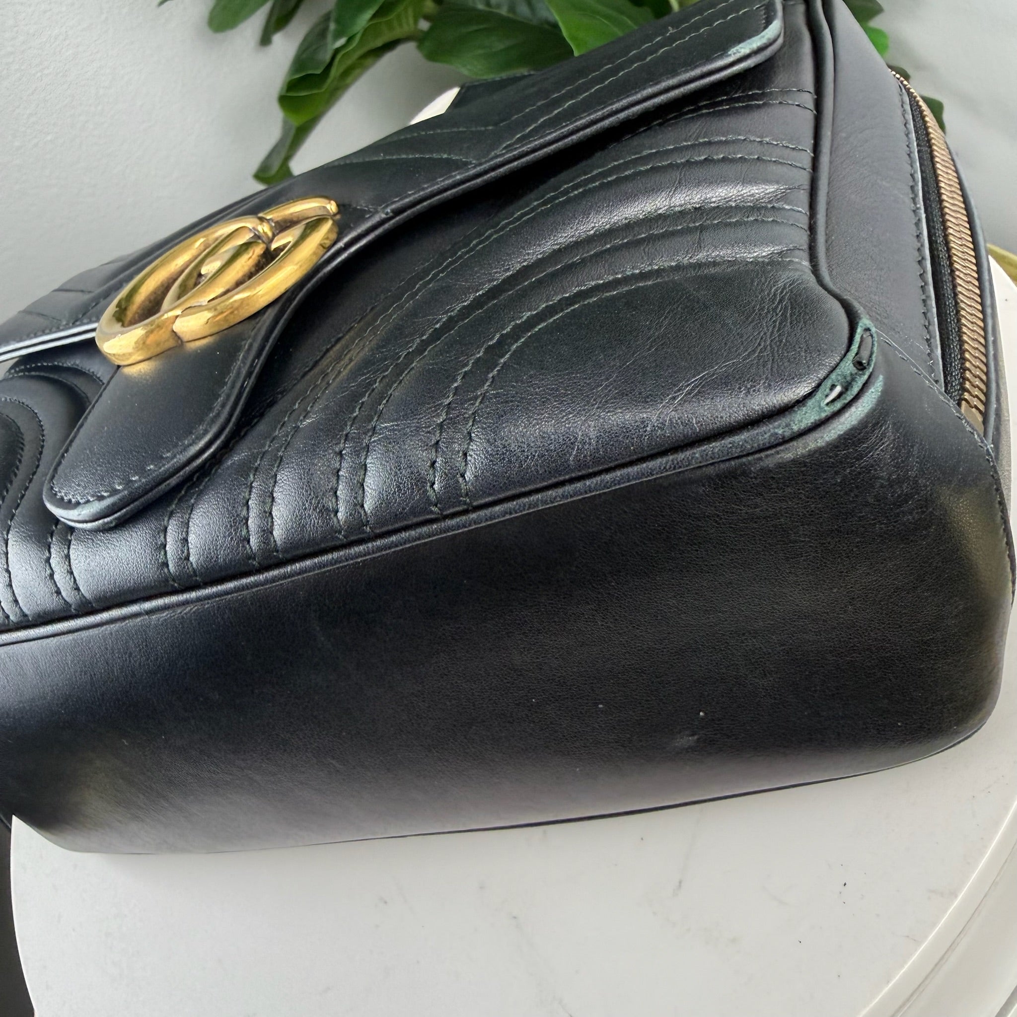 Gucci GG Marmont Matelasse Camera Crossbody Bag