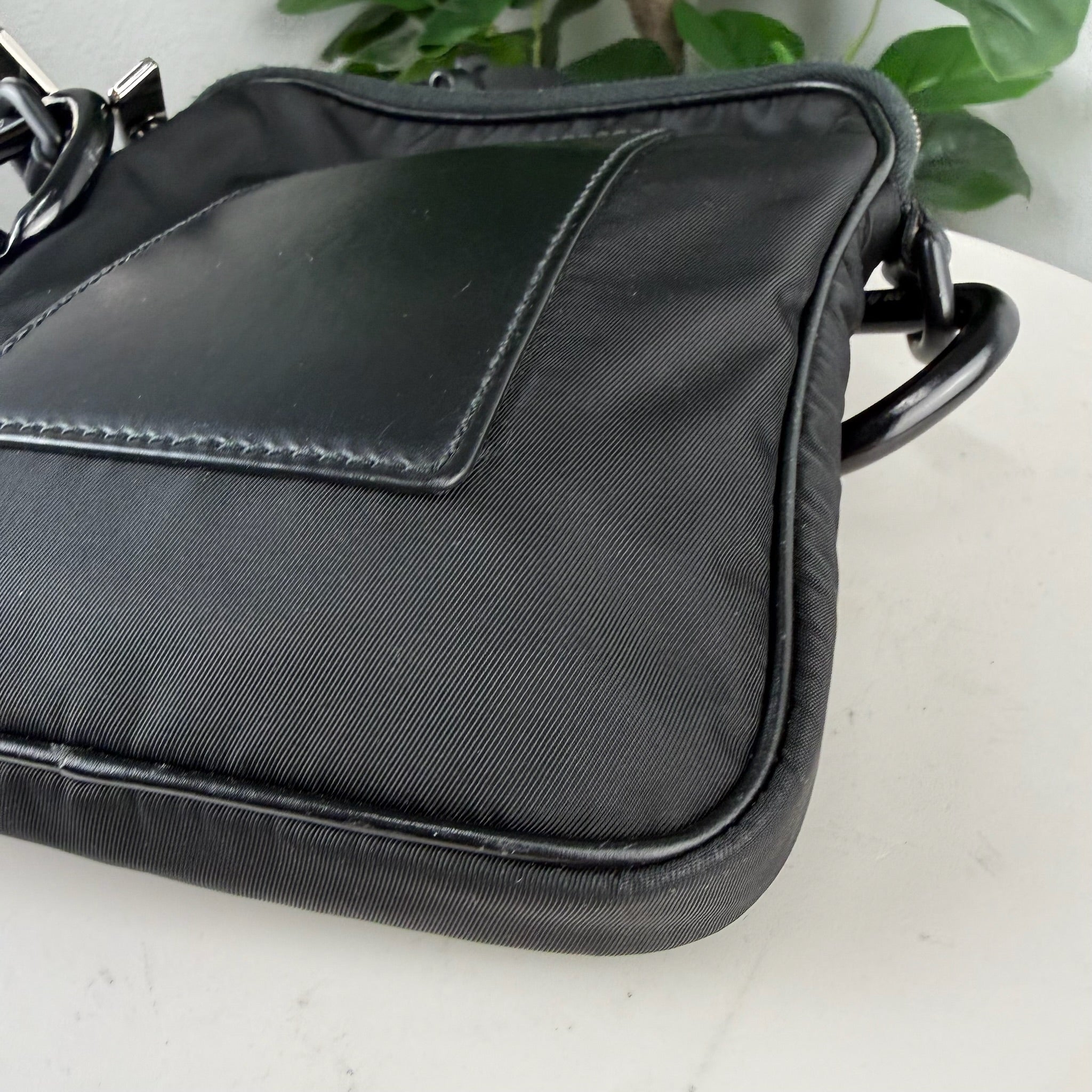 Authentic Dolce & Gabbana Milano Nylon Crossbody Sling Bag