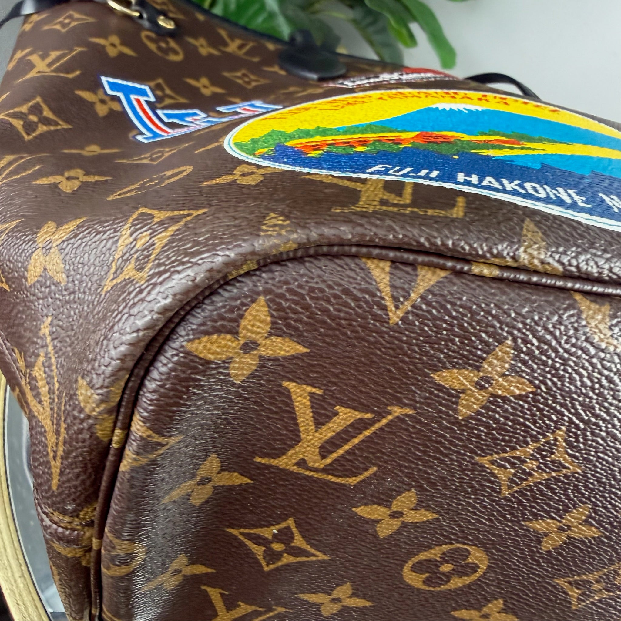 Louis Vuitton Neverfull MM My LV World Tour Monogram Tote with Pochette