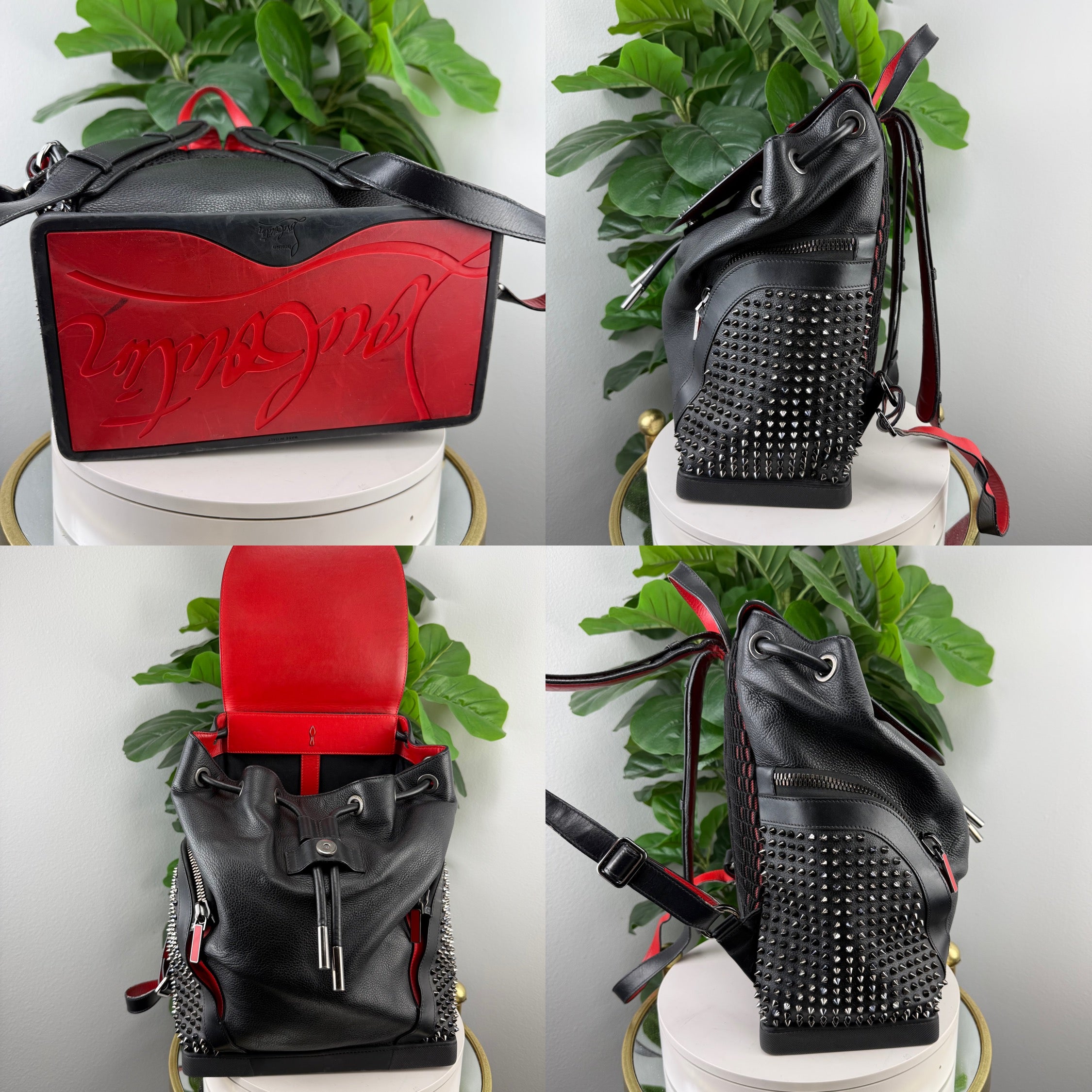 Authentic Christian Louboutin Explorafunk Backpack