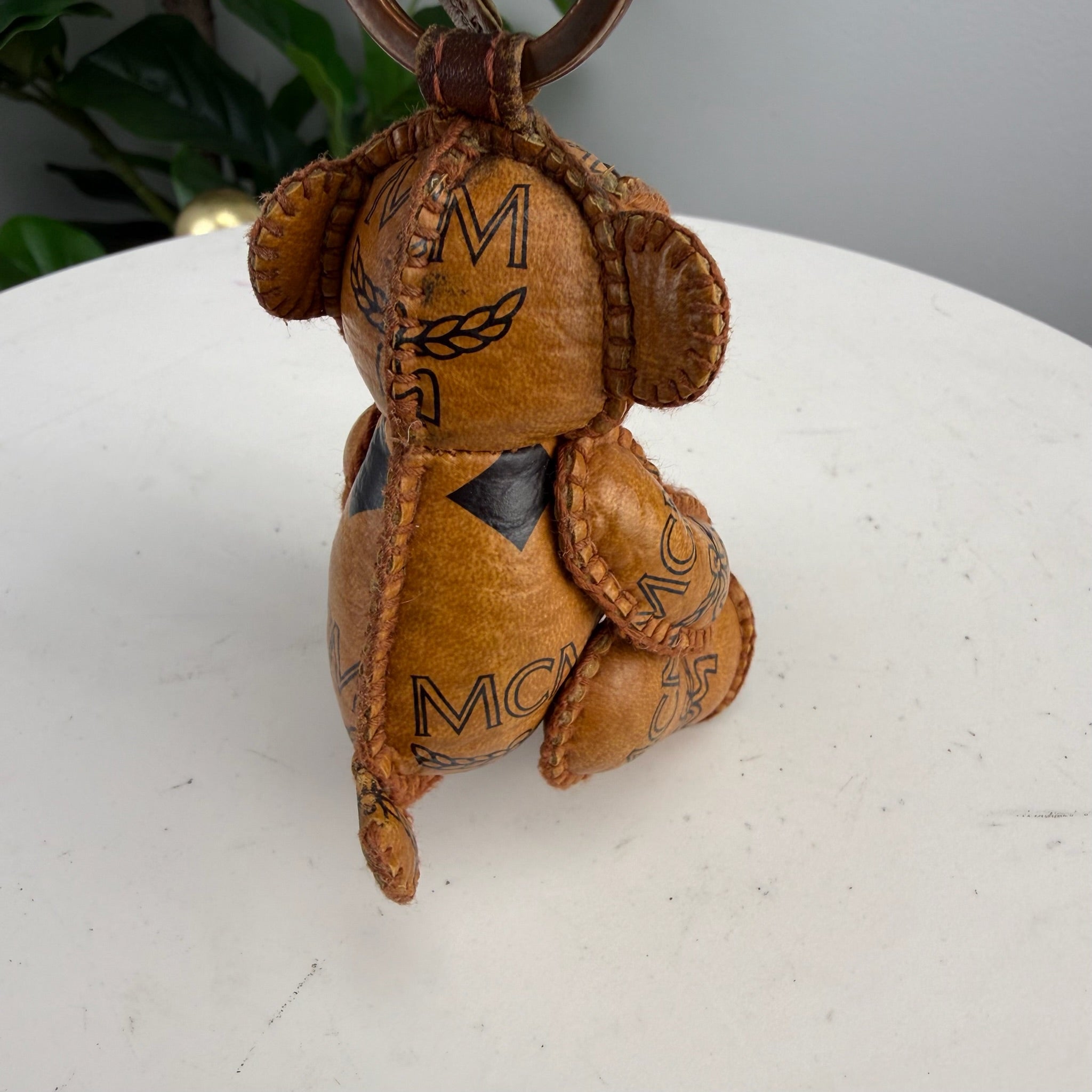 Authentic Mcm Bear Key Ring - Certificate of Authenticity included