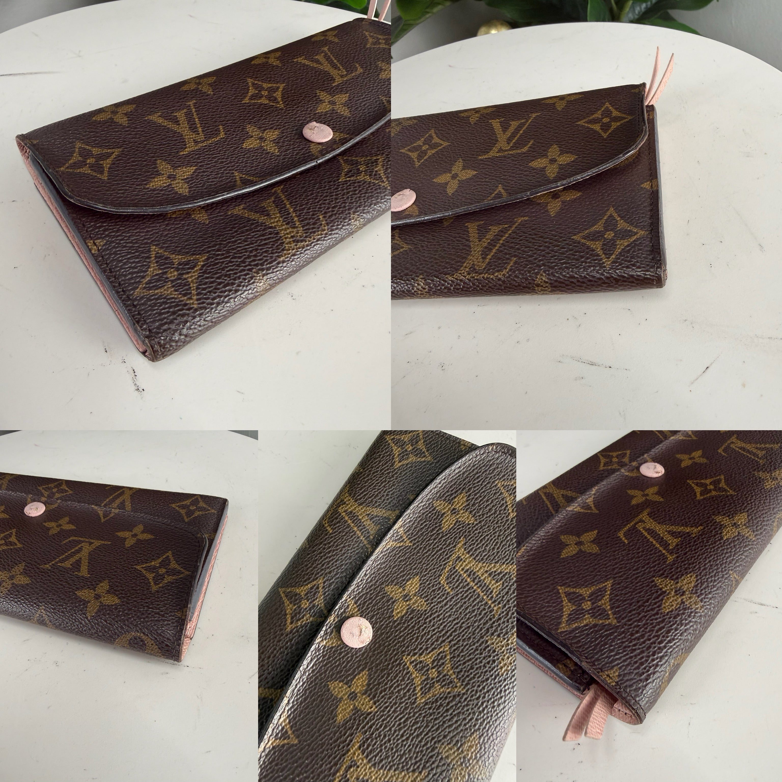 Authentic Louis Vuitton Emilie Wallet