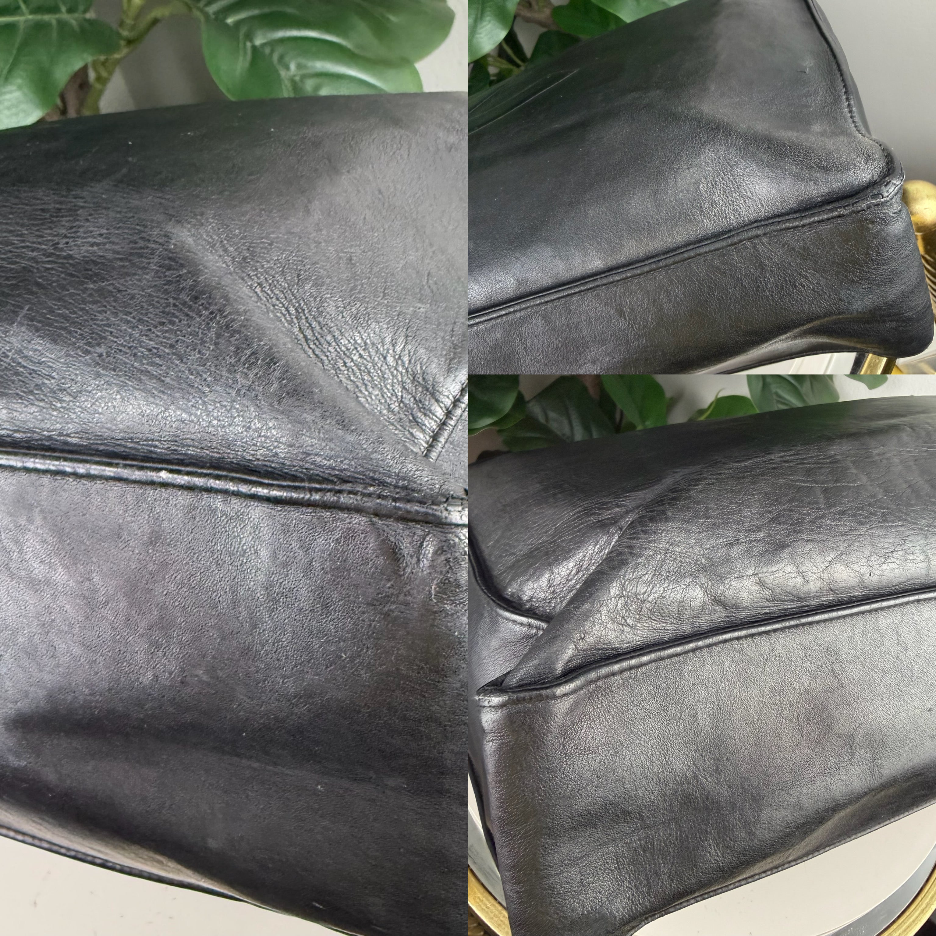 Authentic Chanel Large CC Chain Shopper Tote Bag