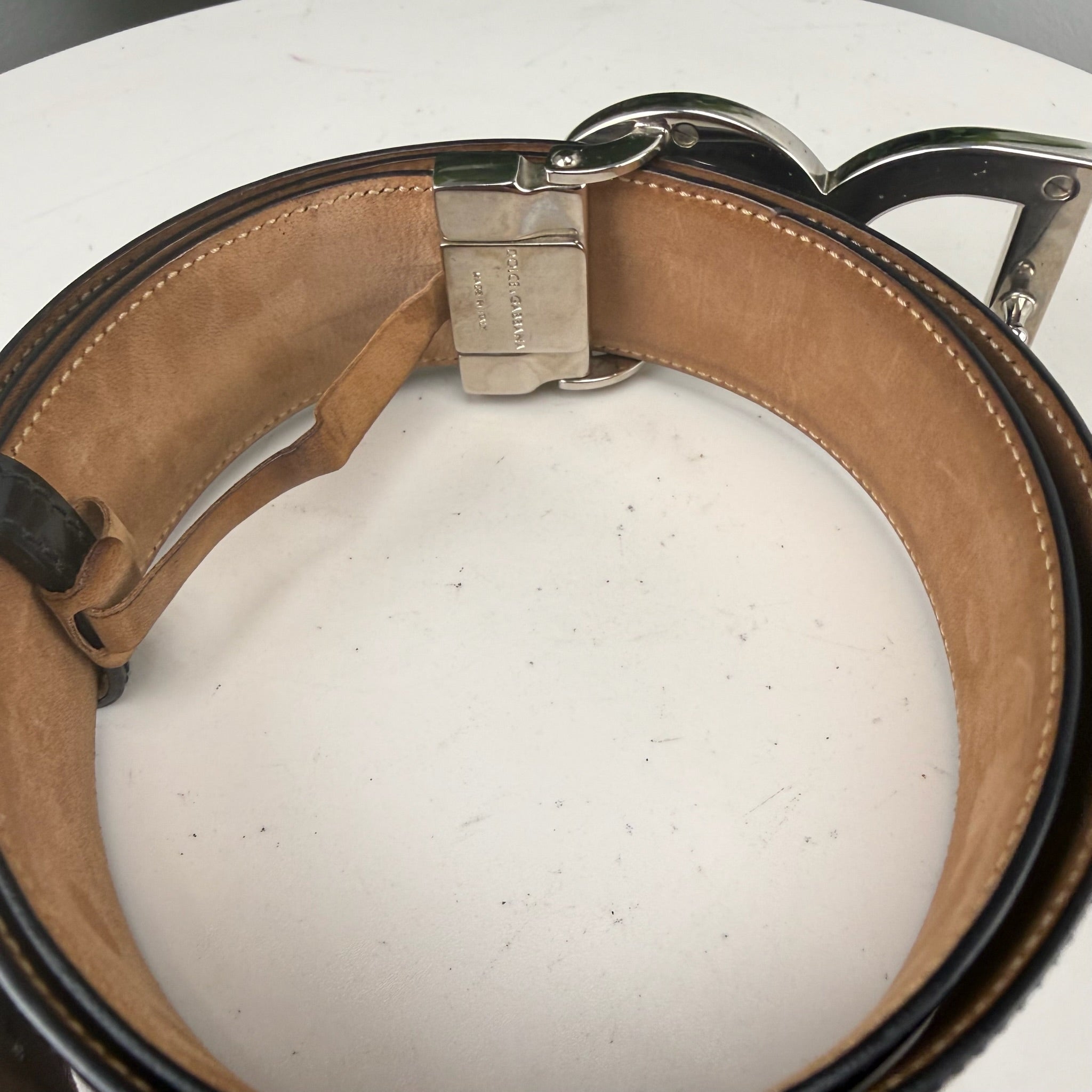 Authentic Dolce & Gabbana Men's 90 Belt