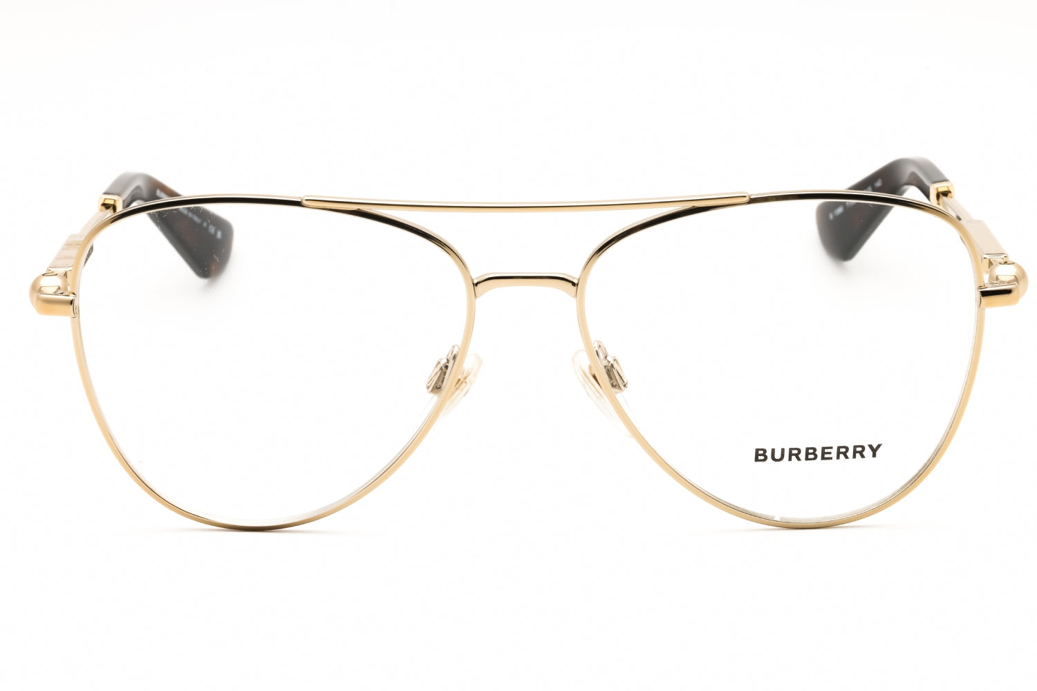 Authentic Burberry BE1386 Men's Eyeglasses Light Gold 55-15-140