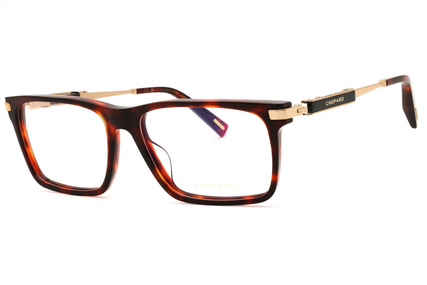 Authentic Chopard VCH364 Shiny Red Havana Men's Eyeglasses 56-16-145