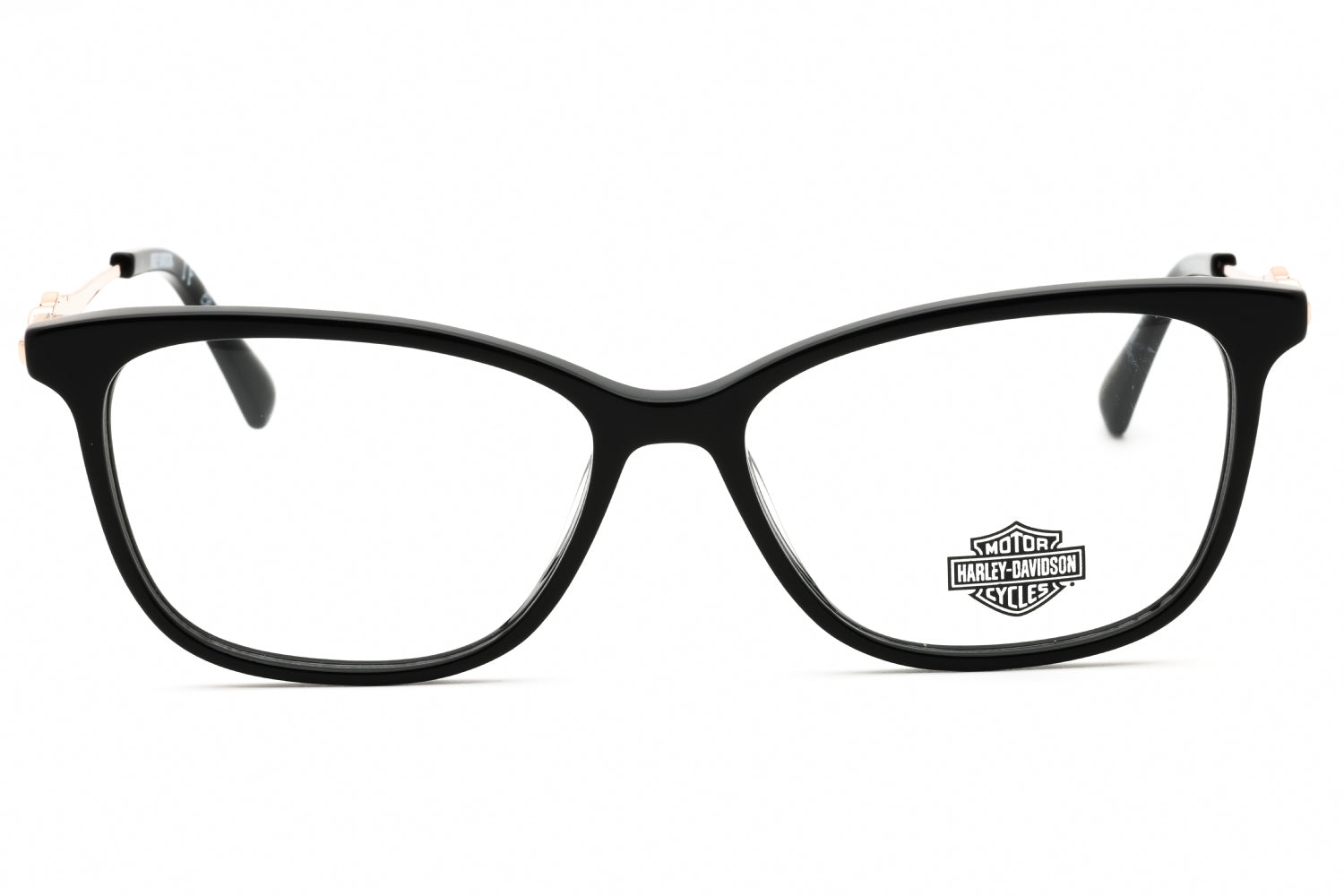 Authentic Harley Davidson HD0564 Shiny Black Ladies Eyeglasses 54-15-140