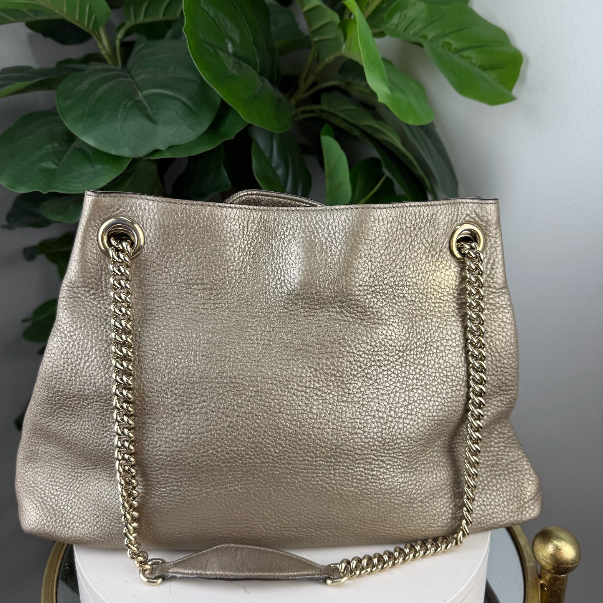Authentic Gucci Soho Tassel Chain Bag