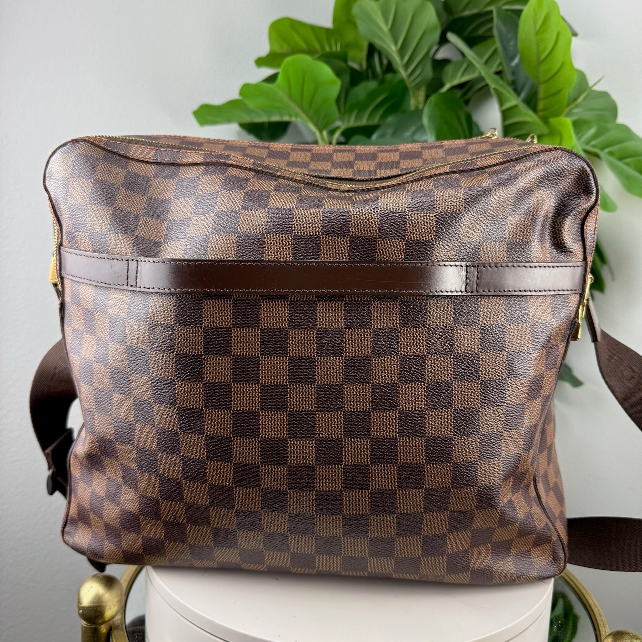 Authentic Louis Vuitton Dorsoduro Damier Ebene Messanger Bag