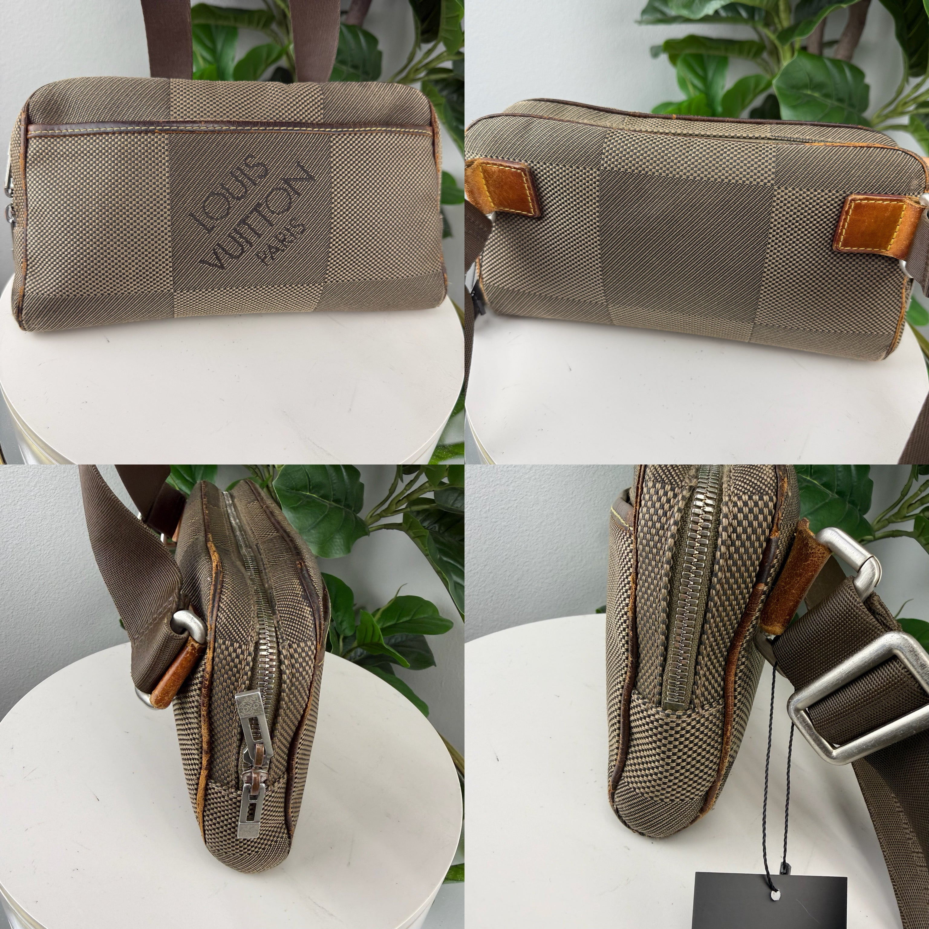Authentic Louis Vuitton Damier Geant Canvas Acrobat Bag