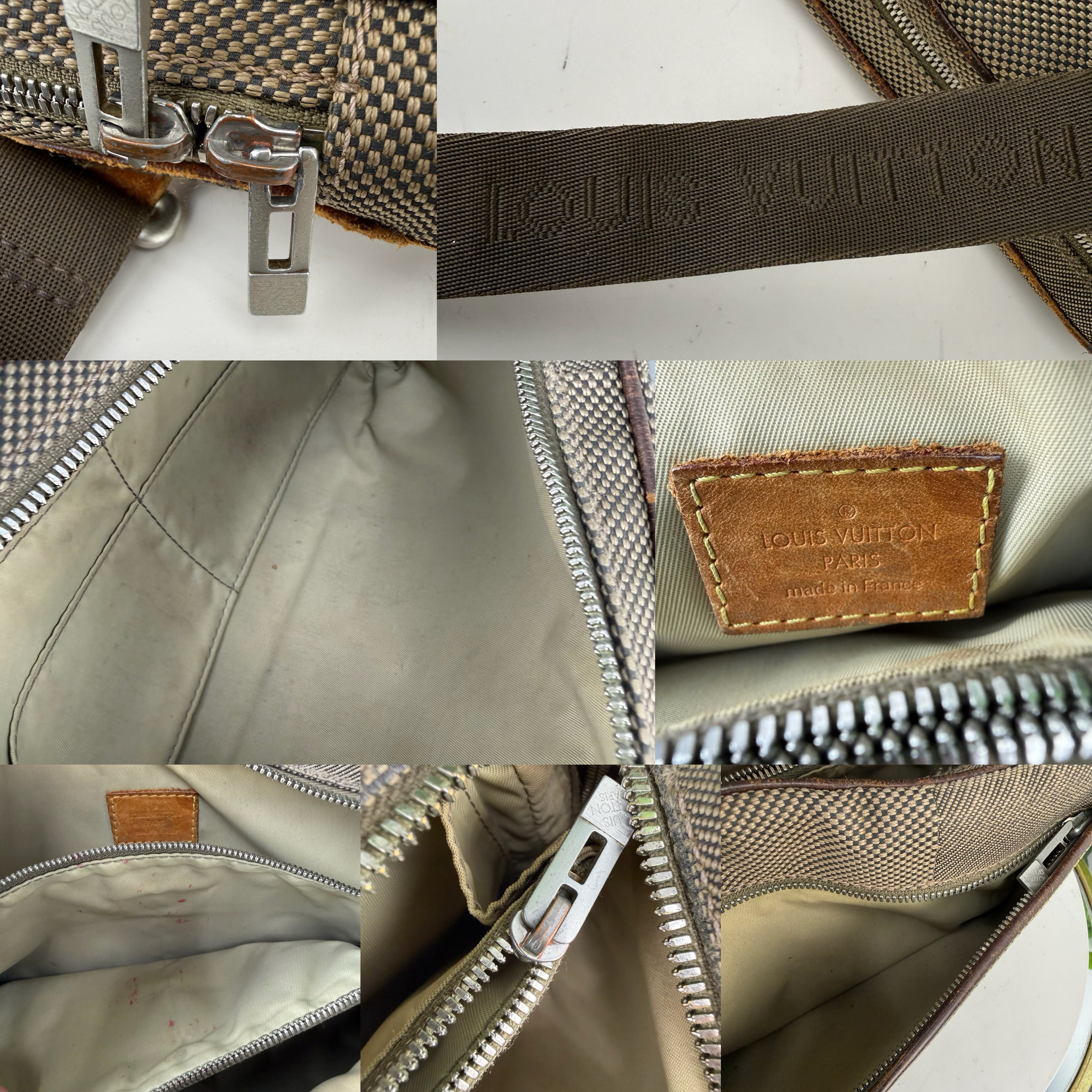 Authentic Louis Vuitton Damier Geant Canvas Acrobat Bag