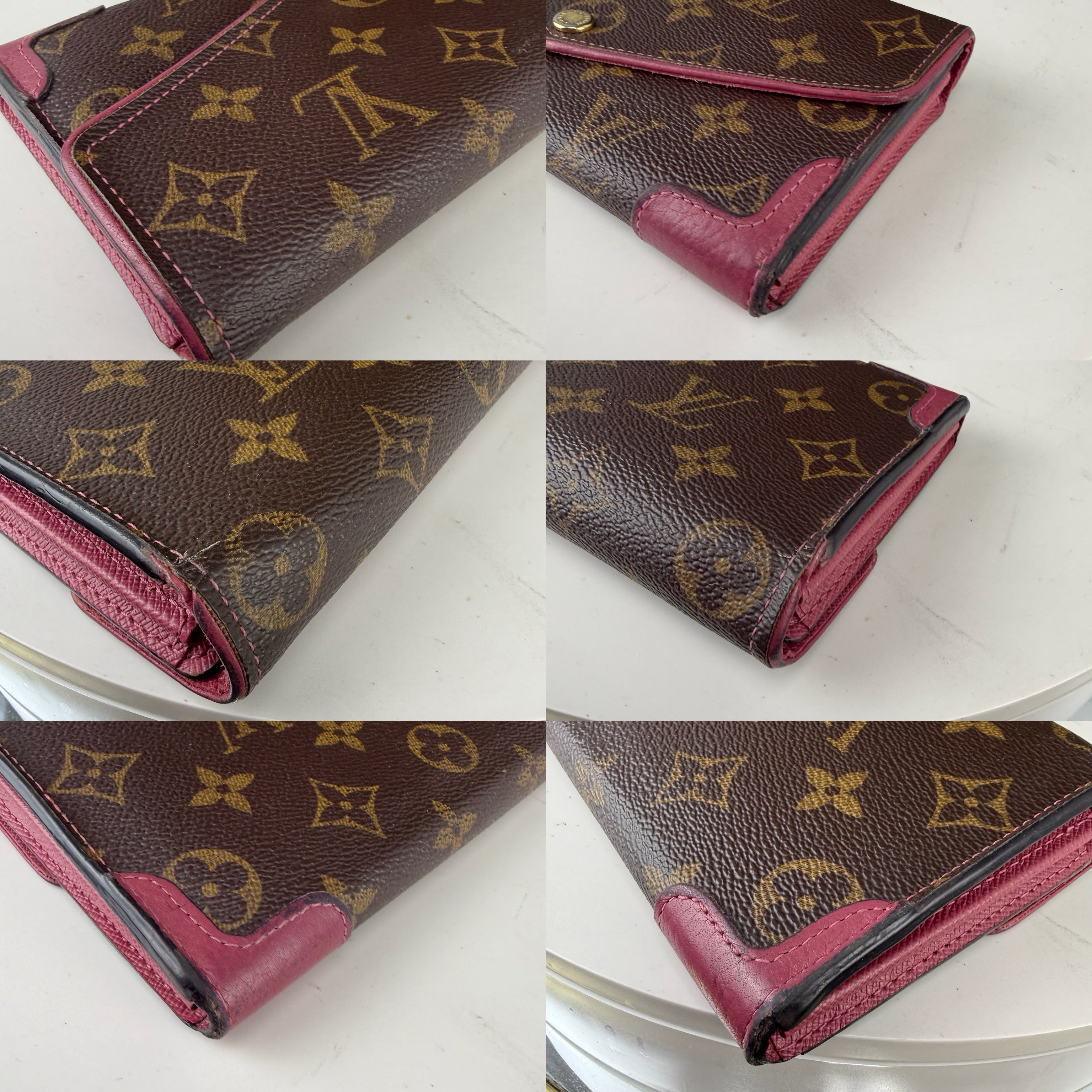 Authentic Louis Vuitton Sarah Retiro Wallet