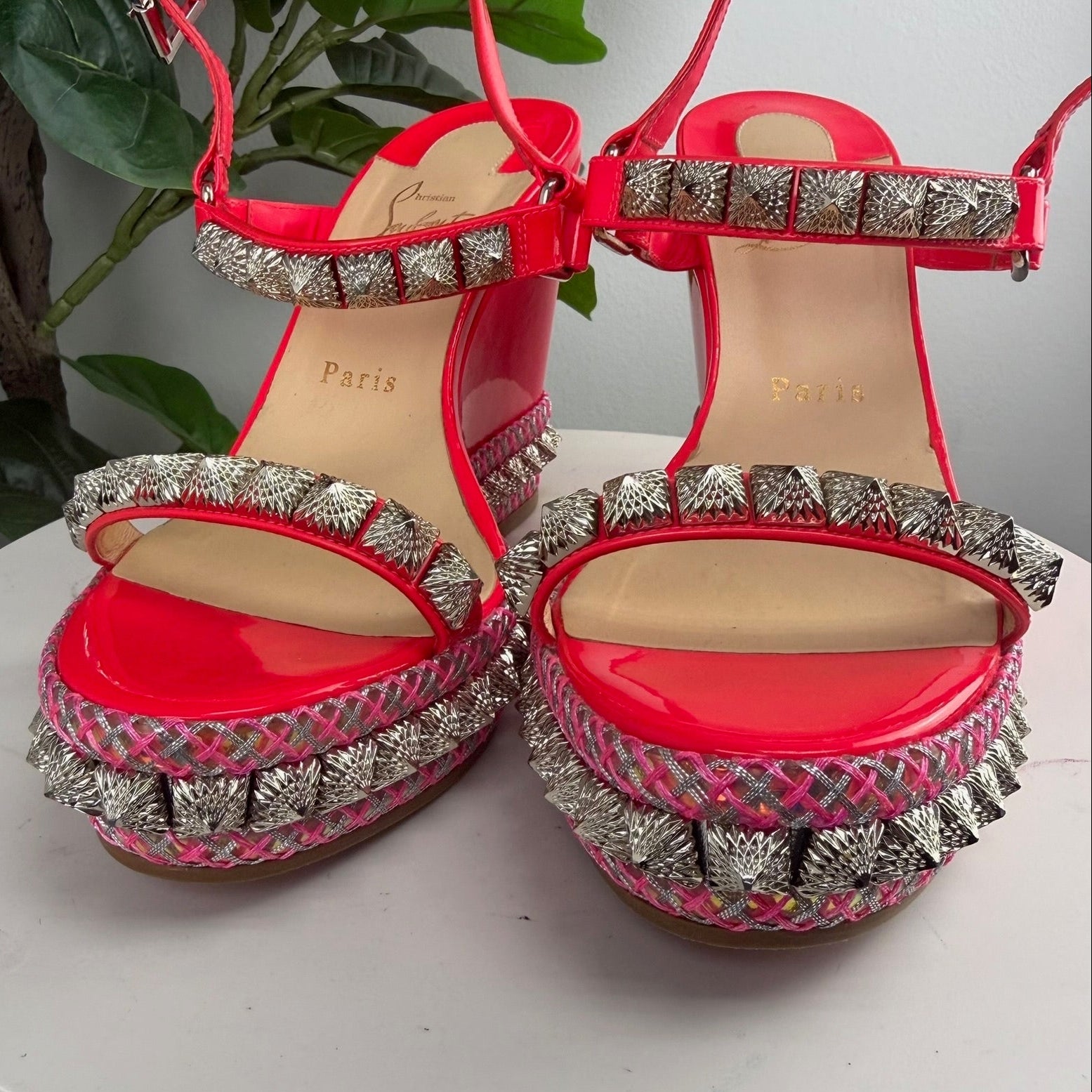 Authentic Christian Louboutin Pyra Ryad Sandals