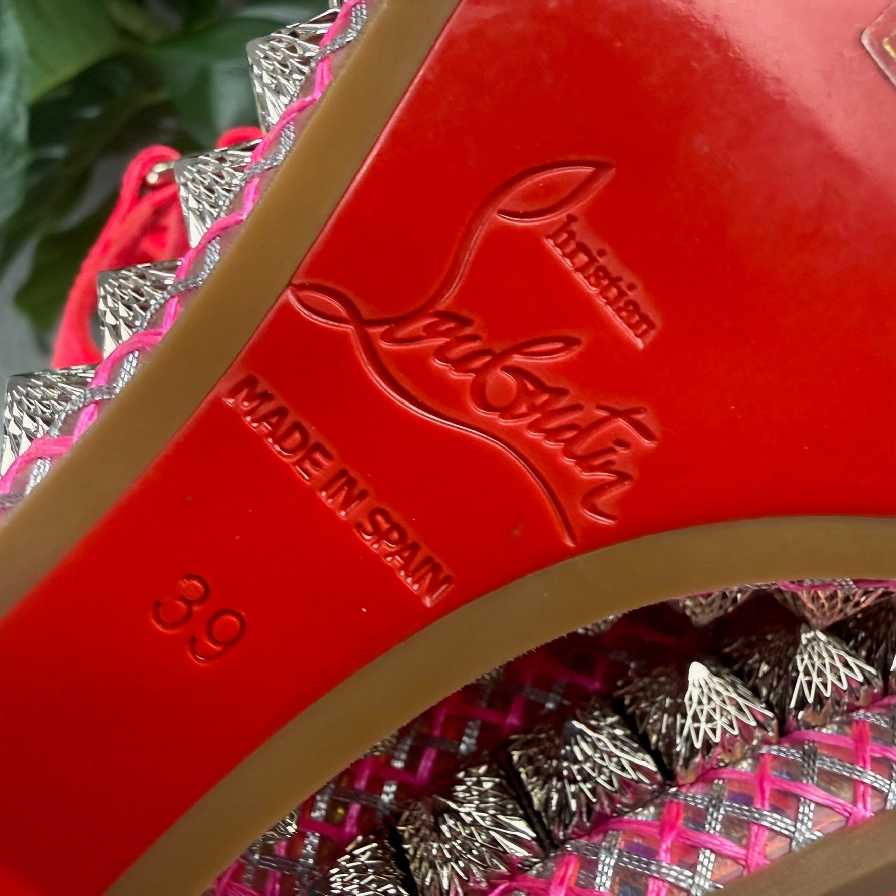 Authentic Christian Louboutin Pyra Ryad Sandals