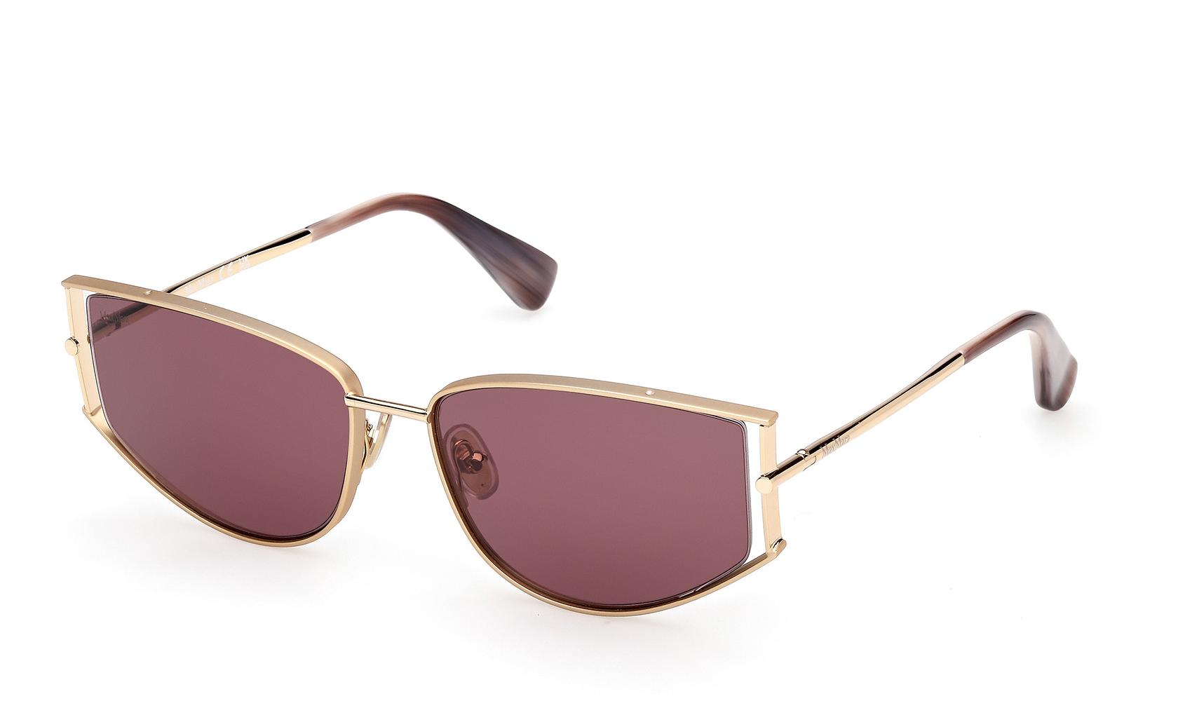 Authentic Max Mara MM0141 Menton-3 Ladies Sunglasses Gold Violet 58-17-135