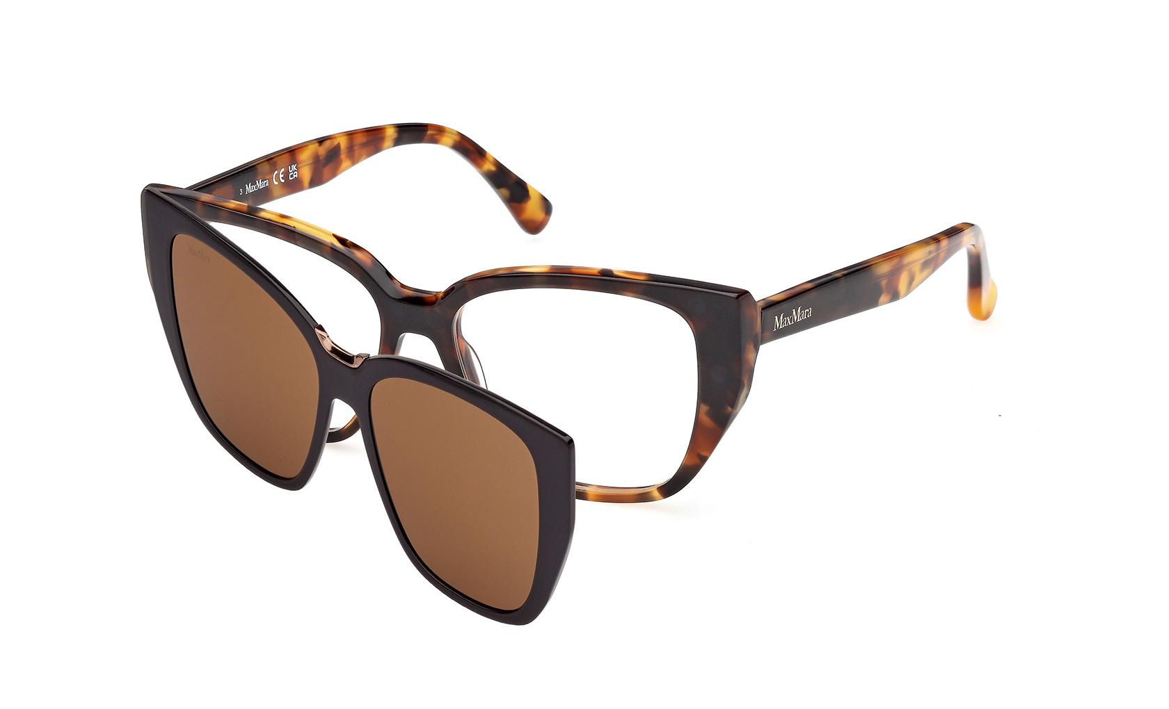 Authentic Max Mara MM5212 Ladies Sunglasses Dark Havana 53-15-140