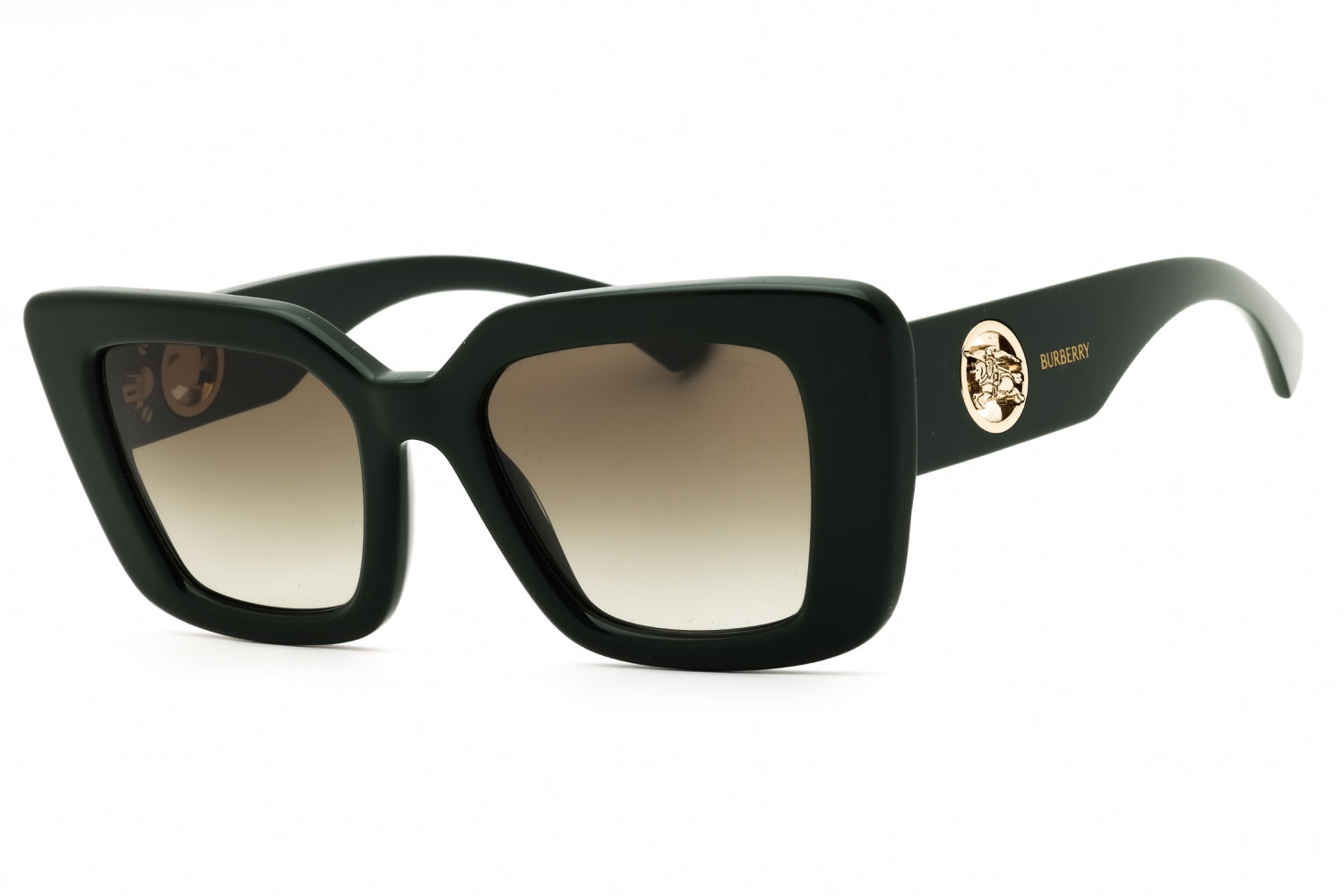 Authentic Burberry BE4476 Green Gradient Sunglasses | Luxury Designer Eyewear