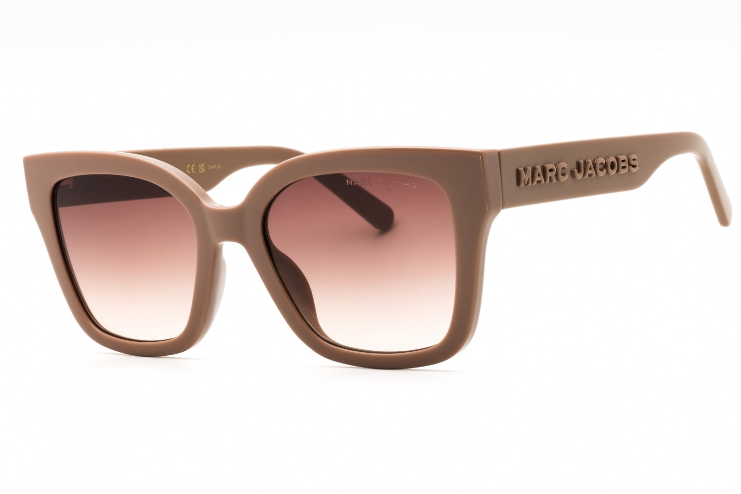 Authentic Marc Jacobs MARC 658/S Ladies Sunglasses Beige Brown Gradient 53-19-145