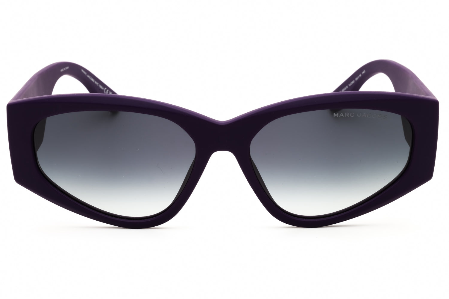 Authentic Marc Jacobs MARC 803/S Ladies Sunglasses Matte Violet Dark Grey Gradient 56-16-145