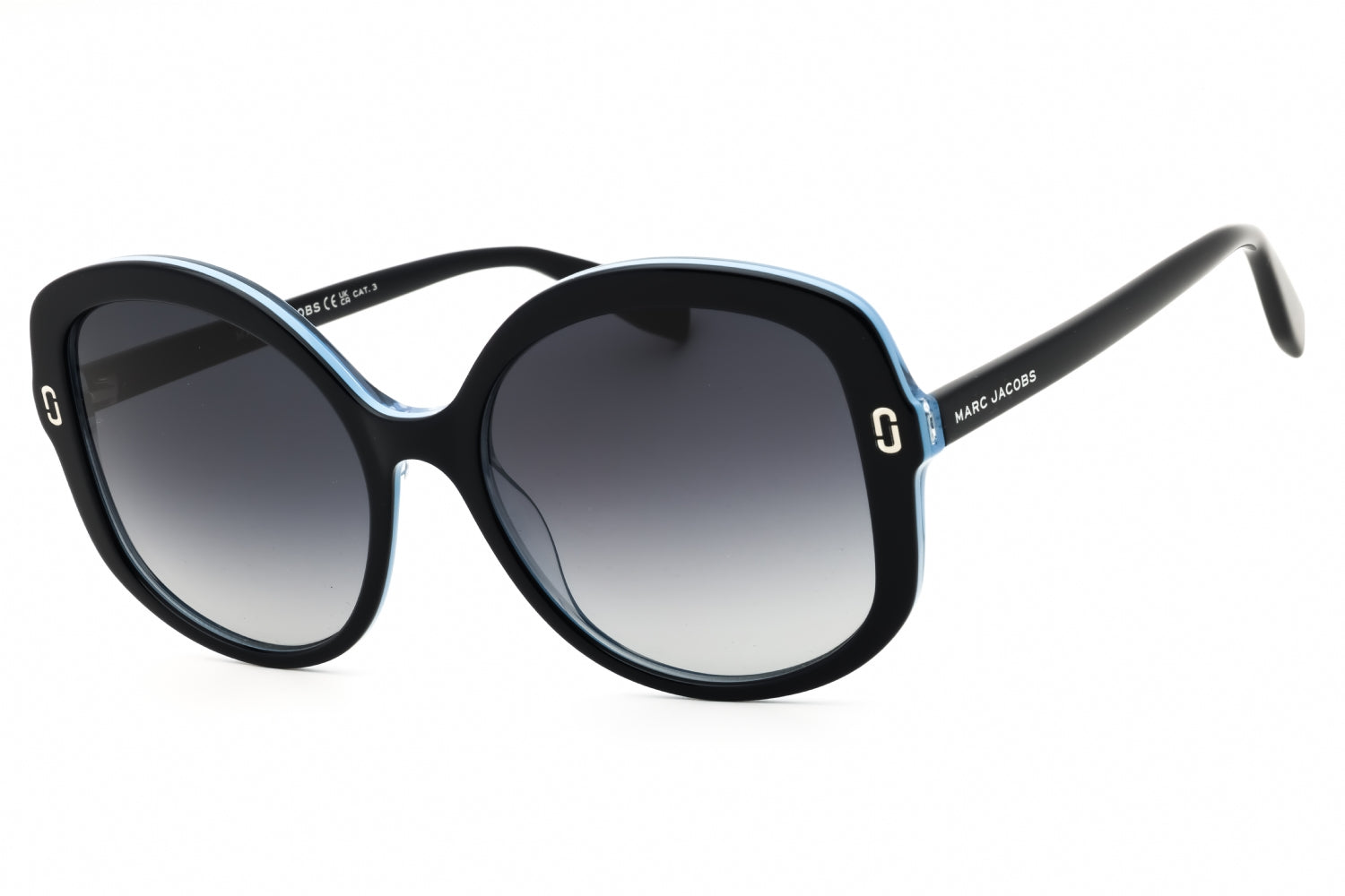 Authentic Marc Jacobs MJ 1119/S Ladies Sunglasses Blue Dark Grey Gradient 56-18-140